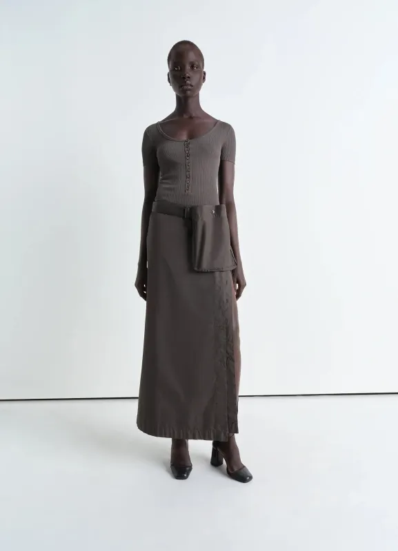 BUTTONED LONG SKIRT sold by Lemaire