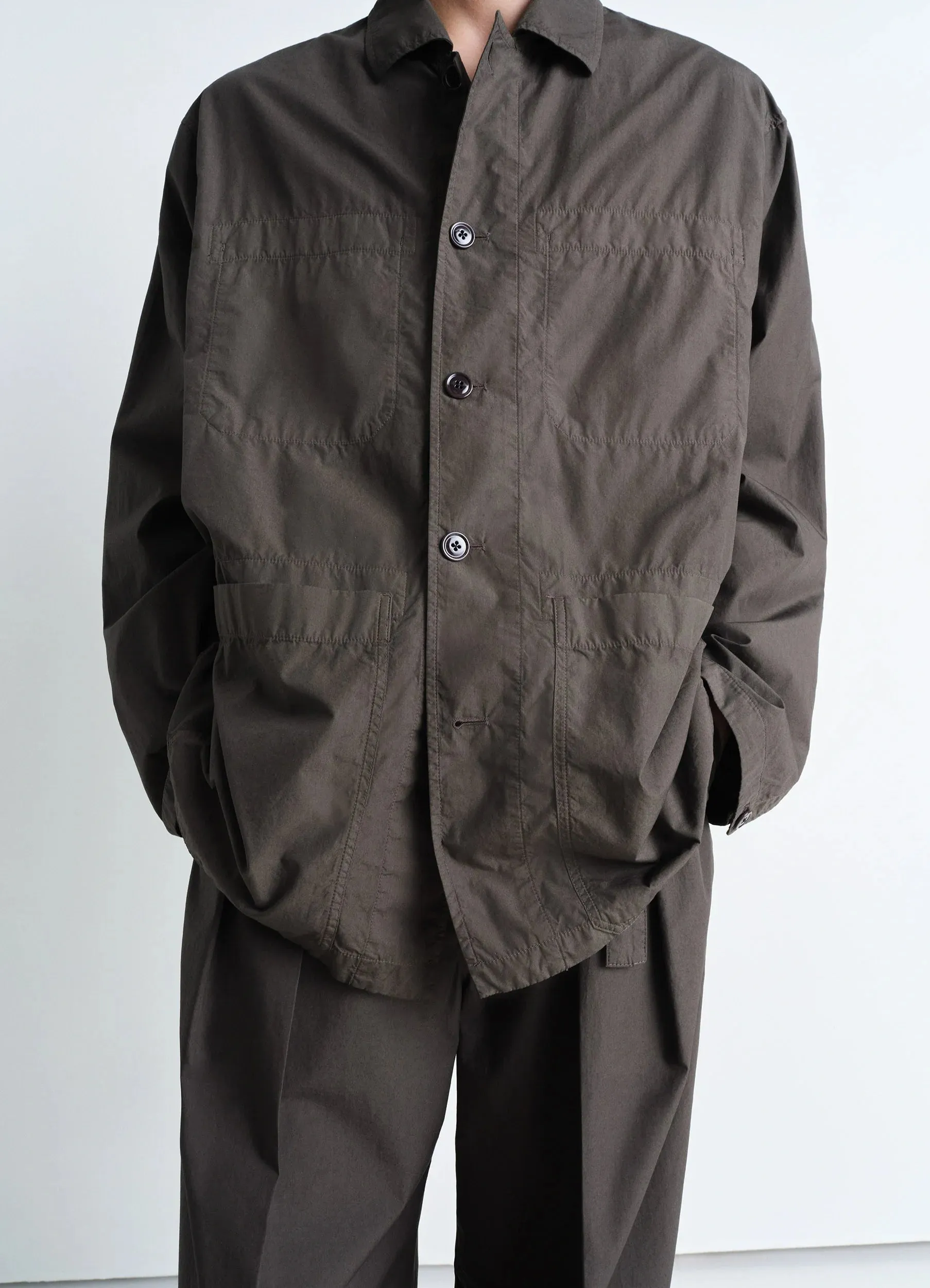 WORKWEAR SHIRT JACKET sold by Lemaire product image thumbnail 2