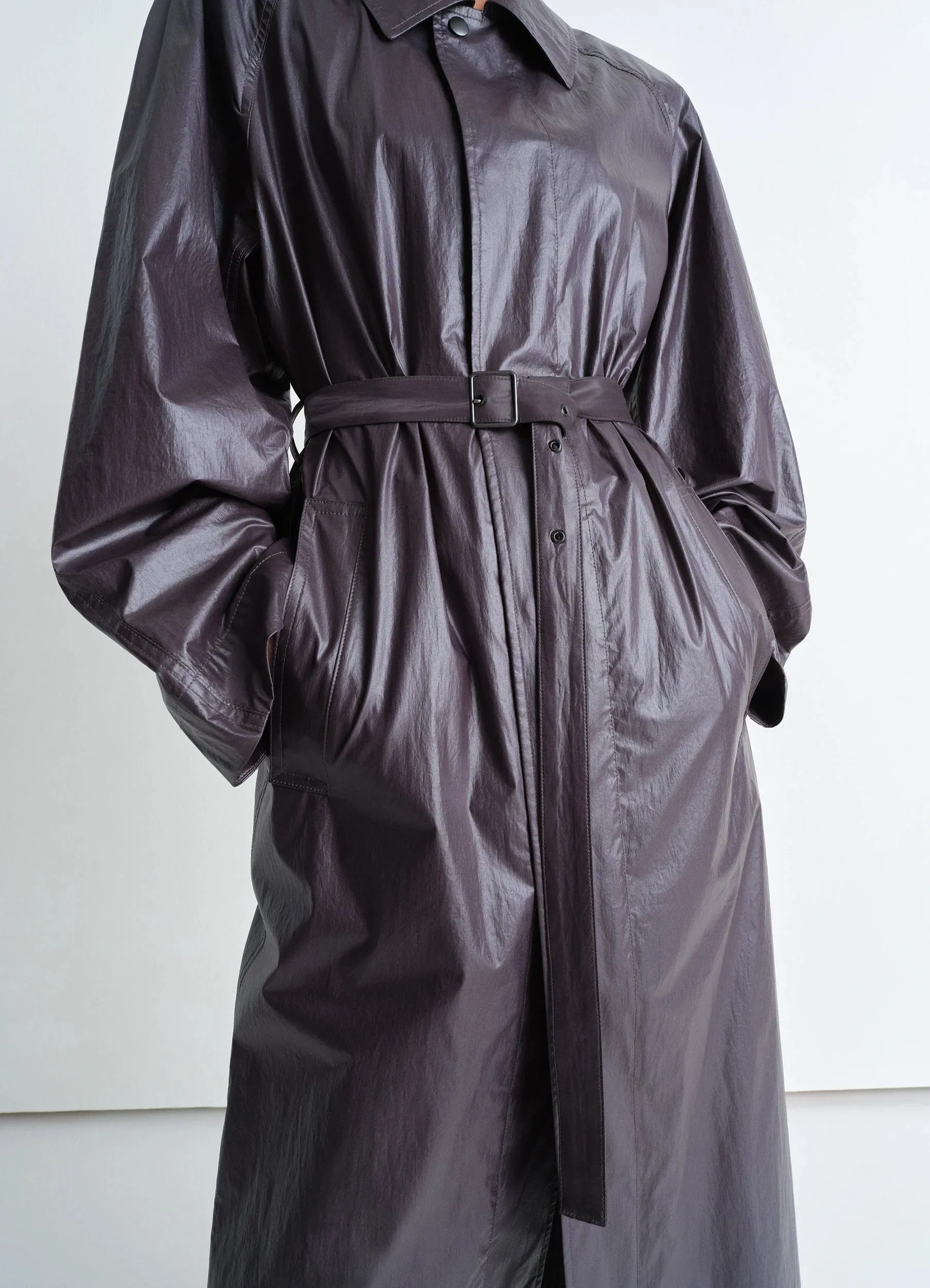 LIGHT BELTED COAT sold by Lemaire product image thumbnail 3