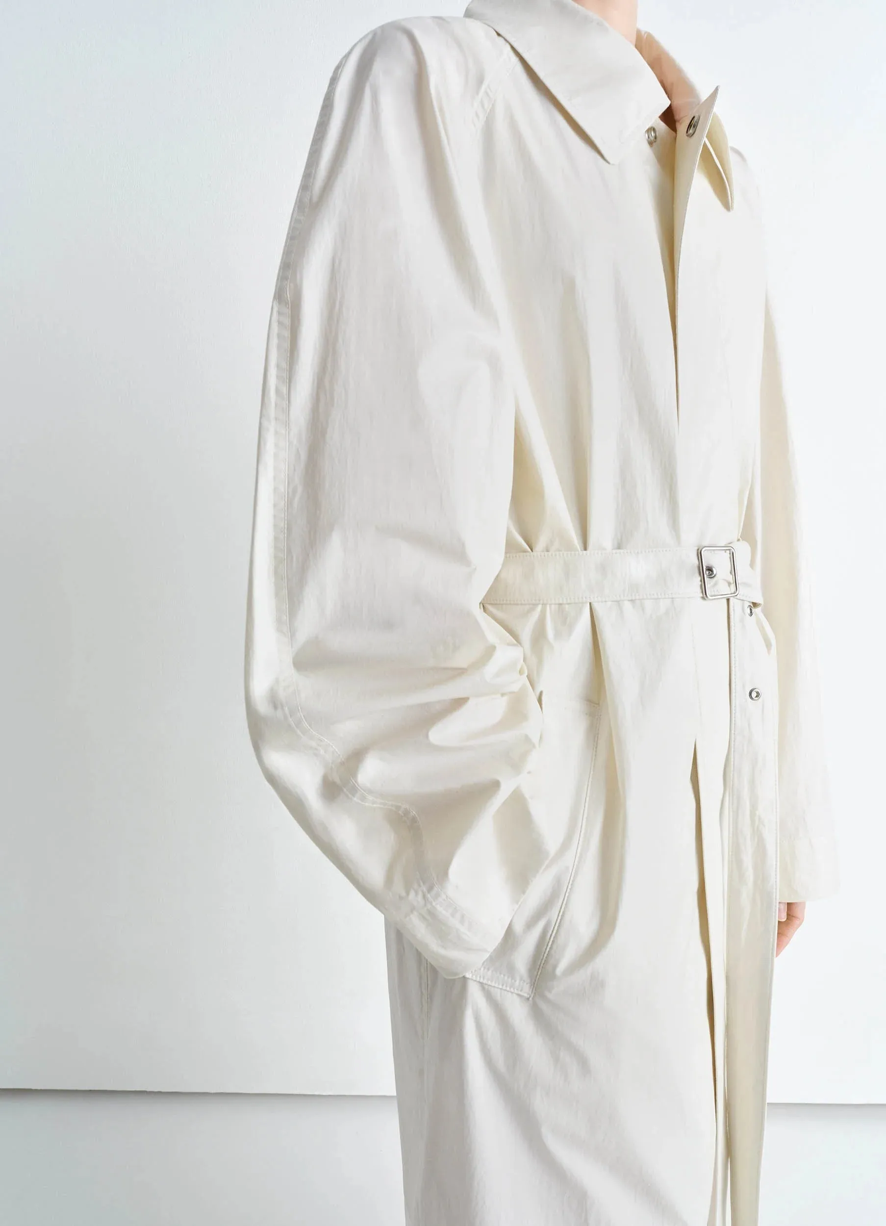 LIGHT BELTED COAT sold by Lemaire product image thumbnail 3