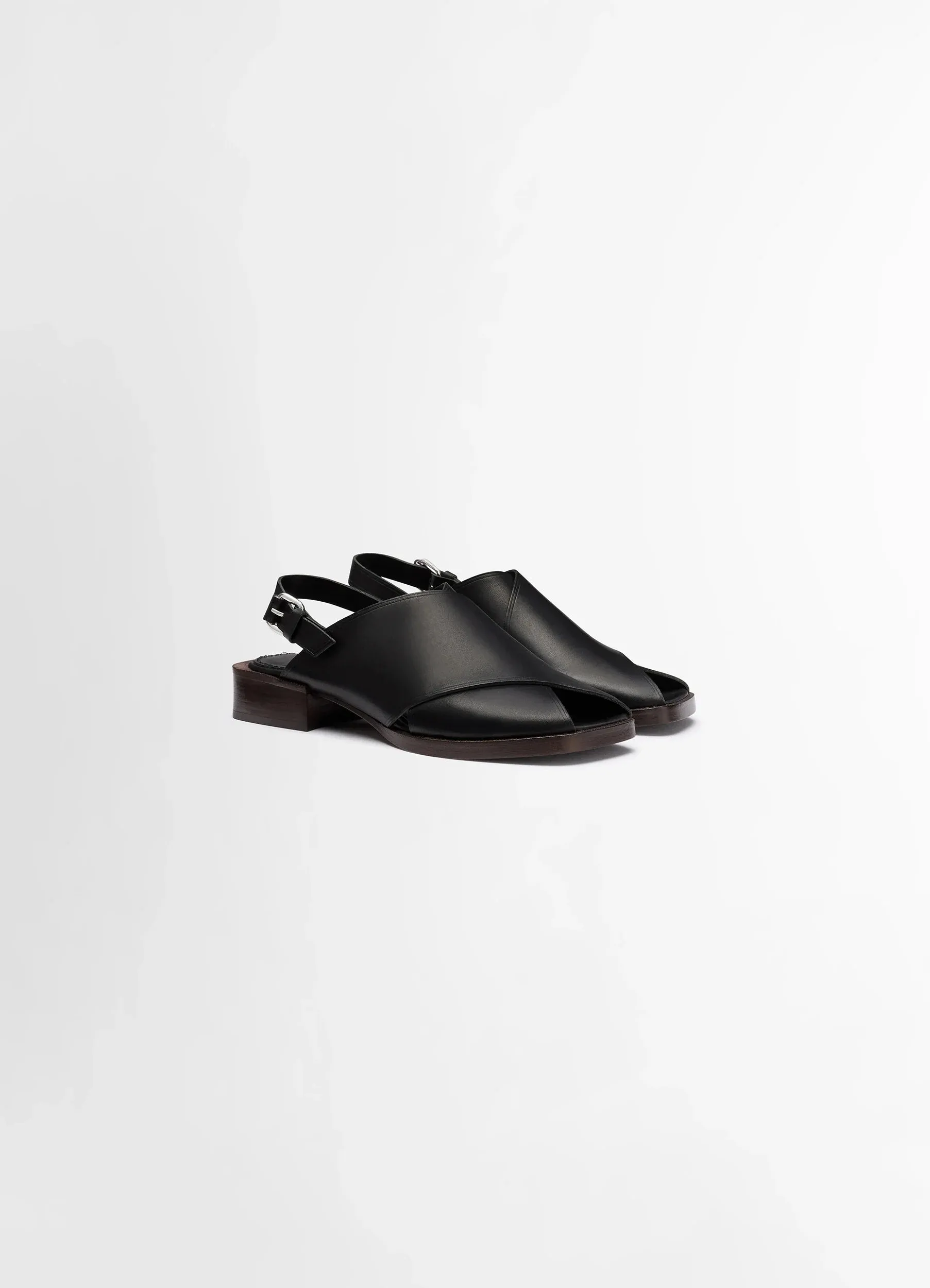 CROSS FLAT SANDALS sold by Lemaire product image thumbnail 3