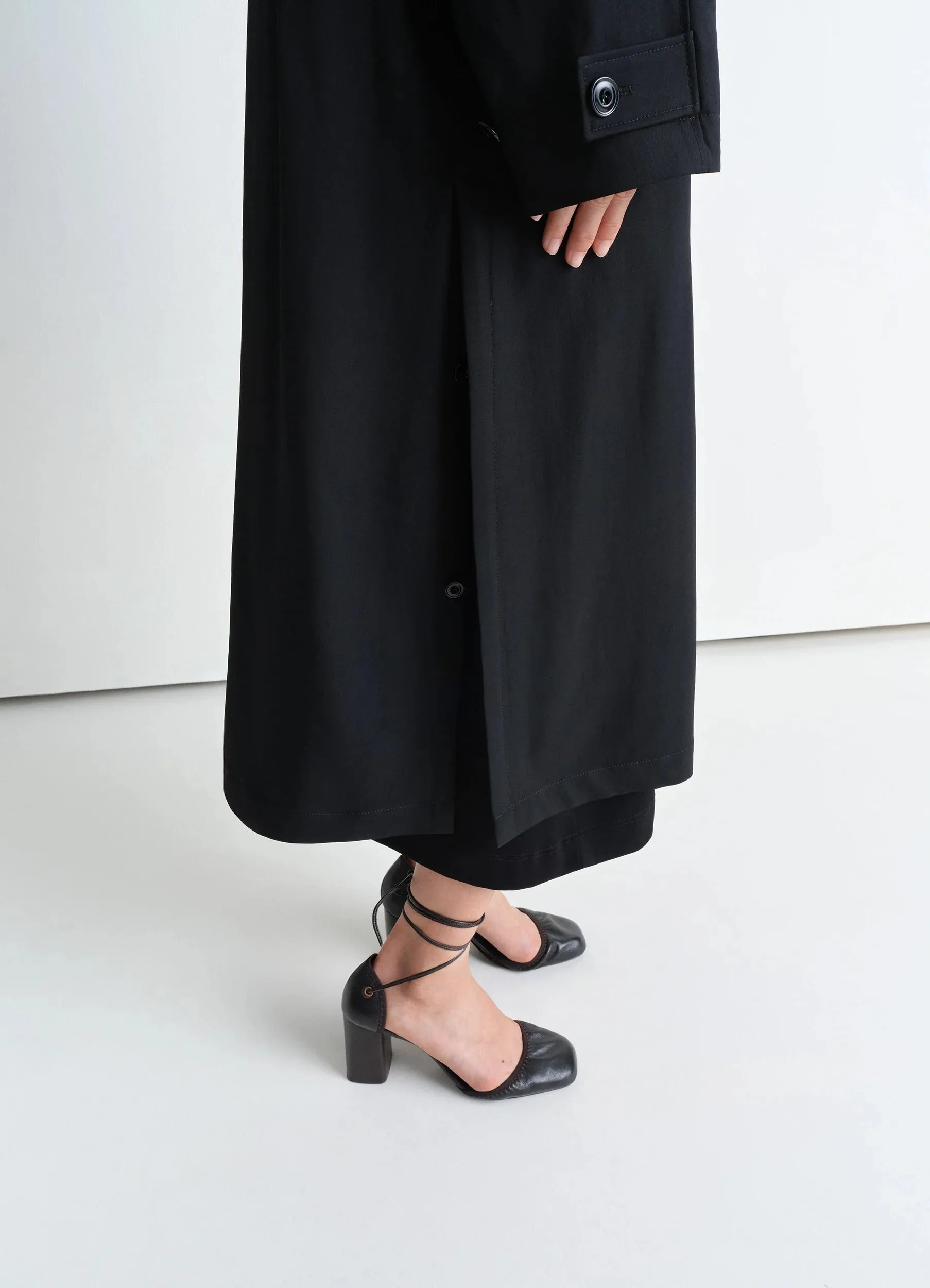 LIGHT SLITTED OVERCOAT sold by Lemaire product image thumbnail 4