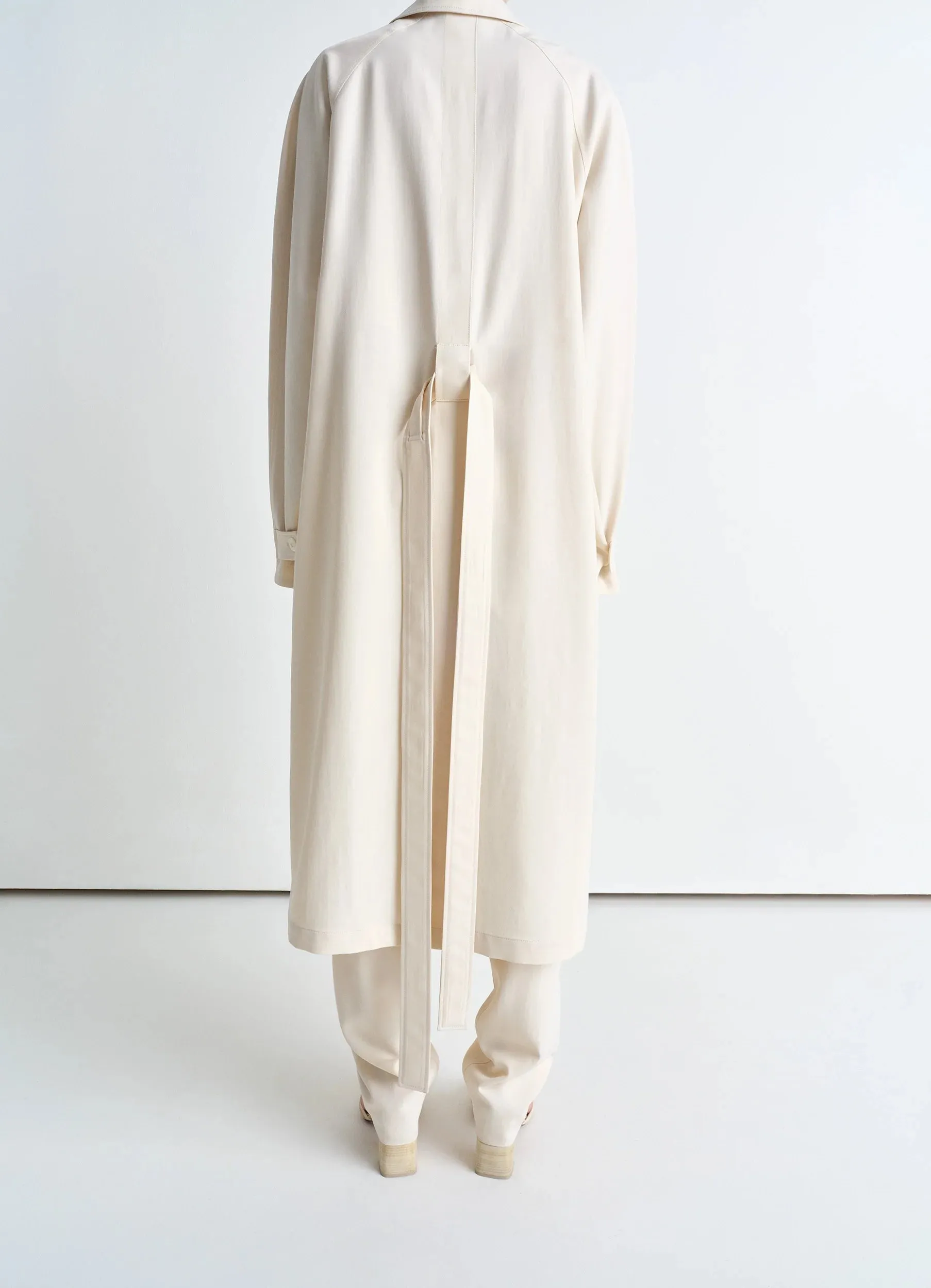 LIGHT SLITTED OVERCOAT sold by Lemaire product image thumbnail 2