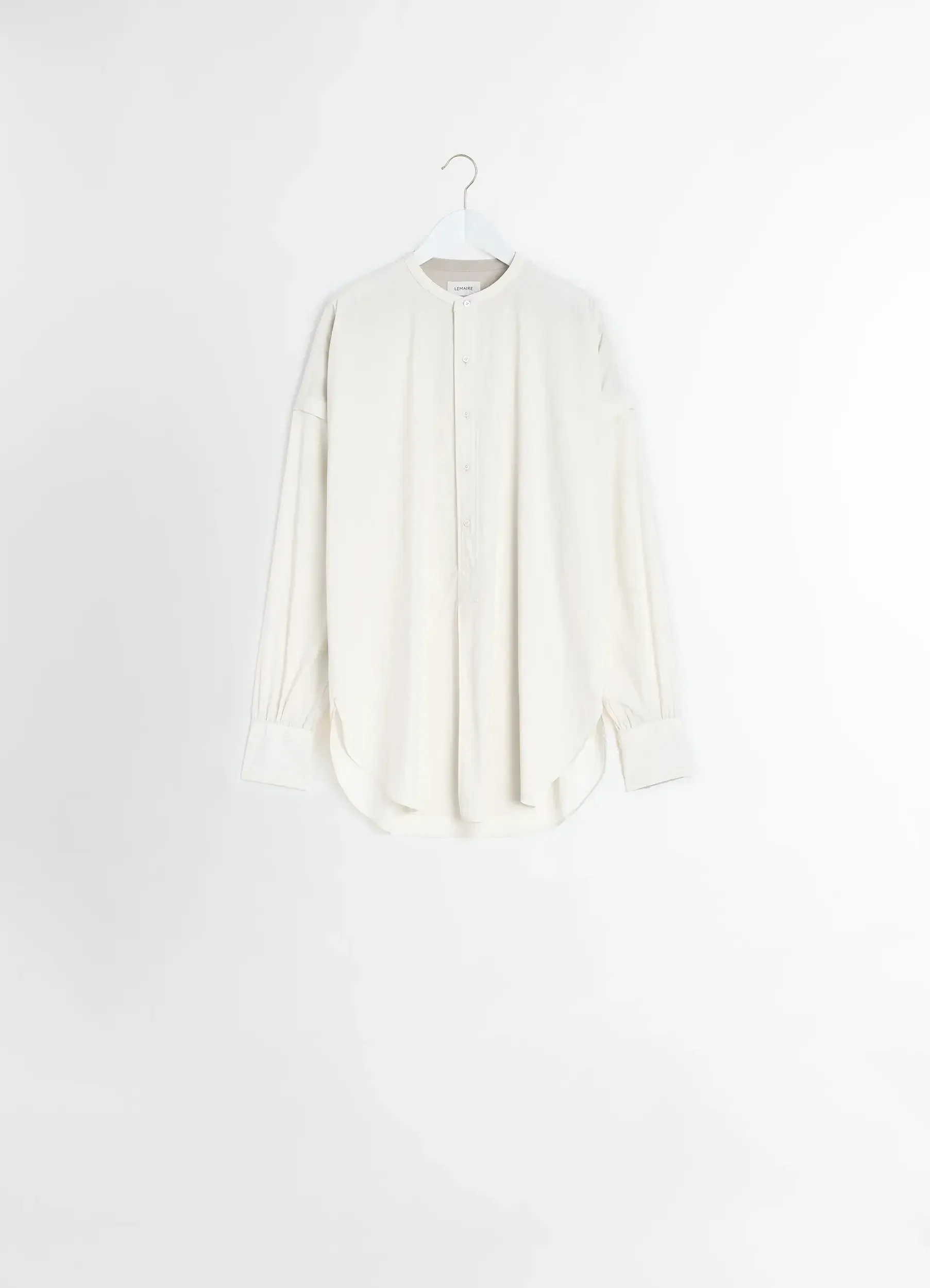 LONG SHIRT WITH HALF PLACKET sold by Lemaire product image thumbnail 5