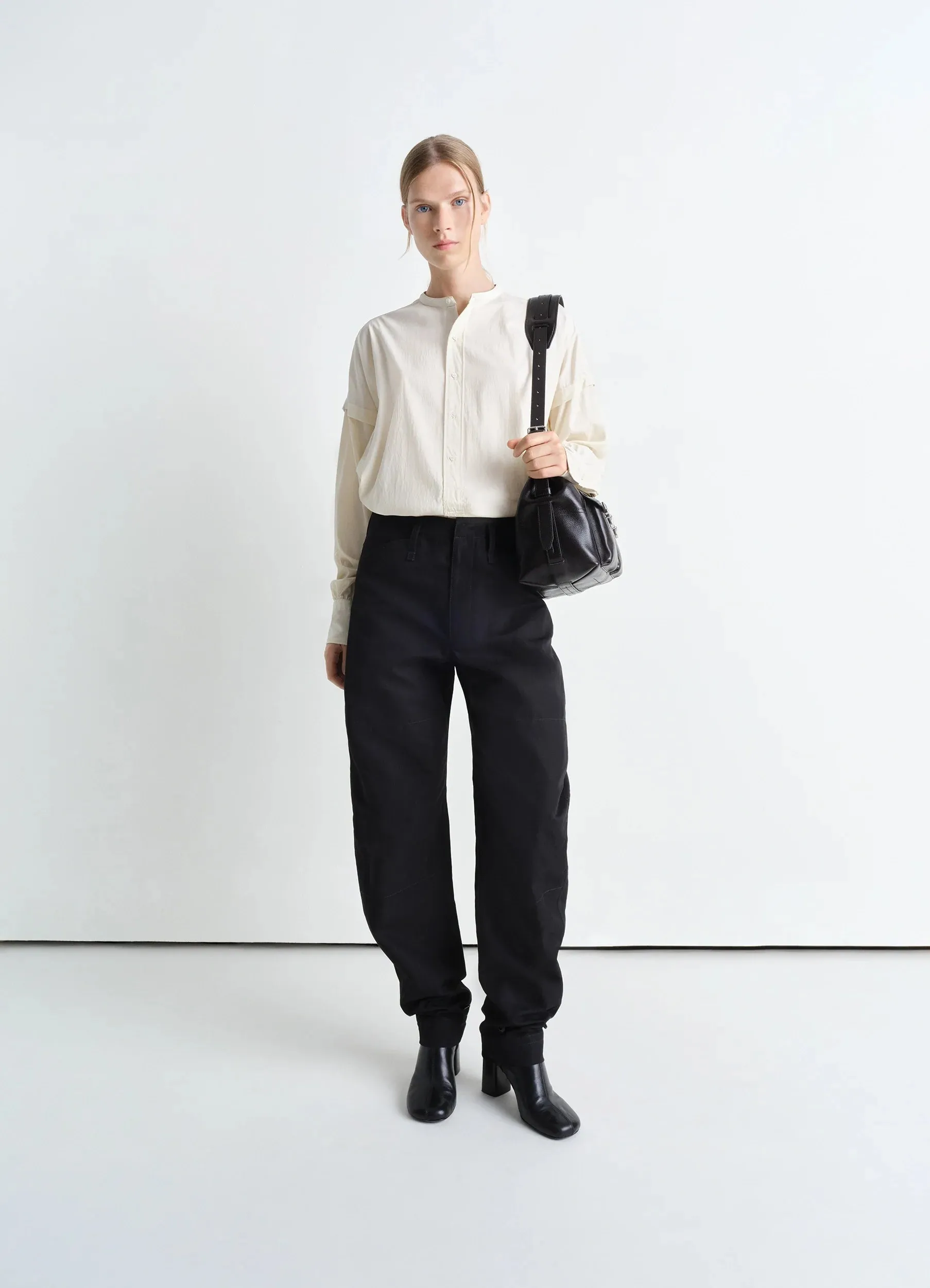 LONG SHIRT WITH HALF PLACKET sold by Lemaire product image thumbnail 4