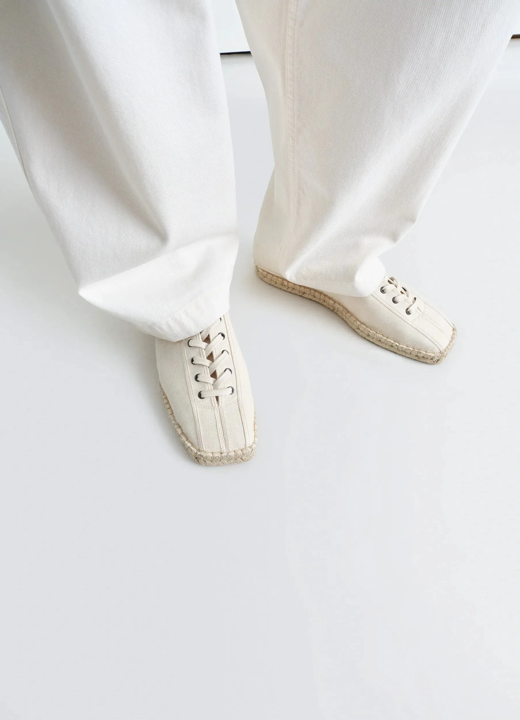 LINOLEUM LACED ESPADRILLES sold by Lemaire product image thumbnail 2
