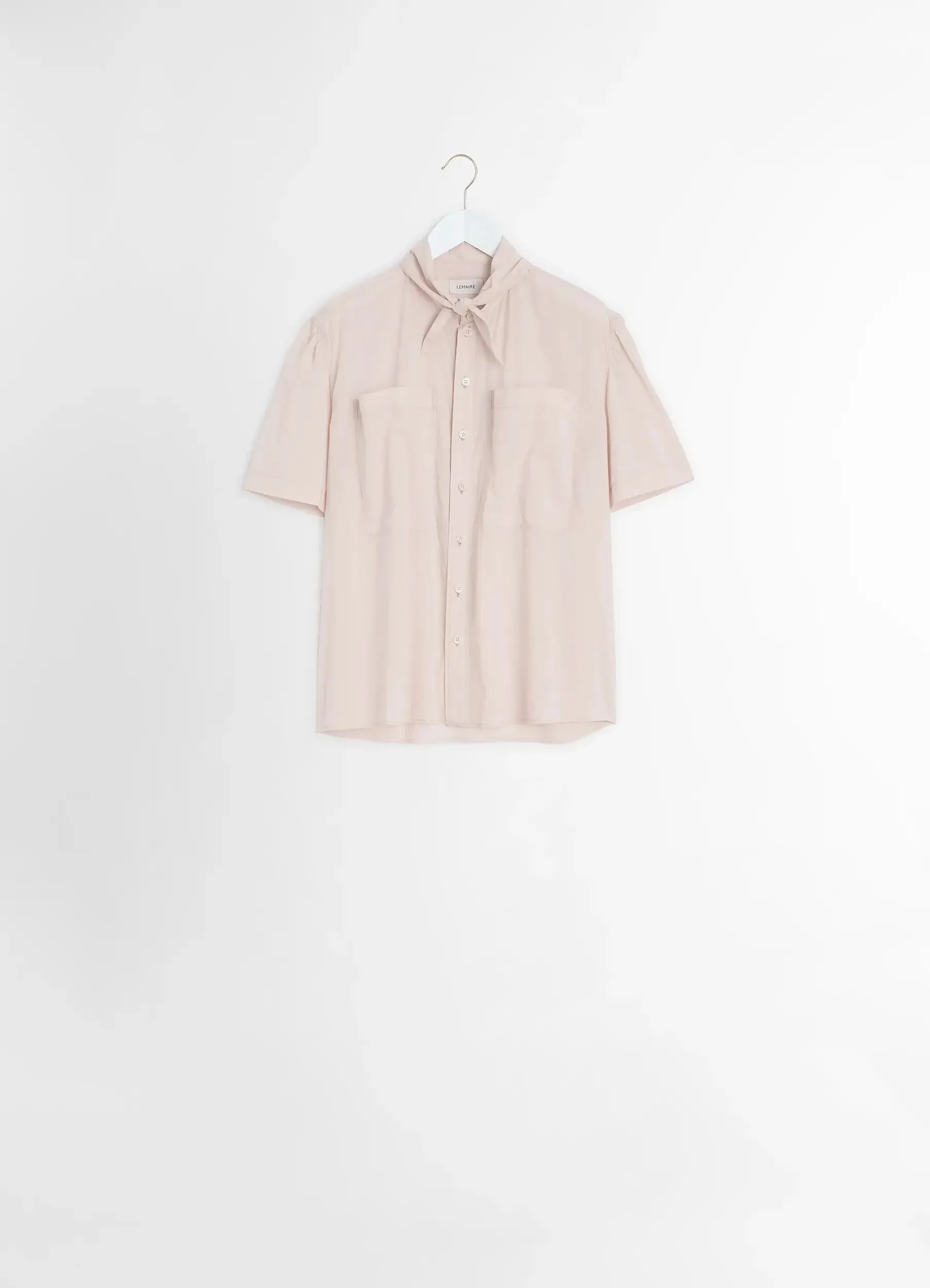 SHORT SLEEVE SHIRT WITH FOULARD sold by Lemaire product image thumbnail 4