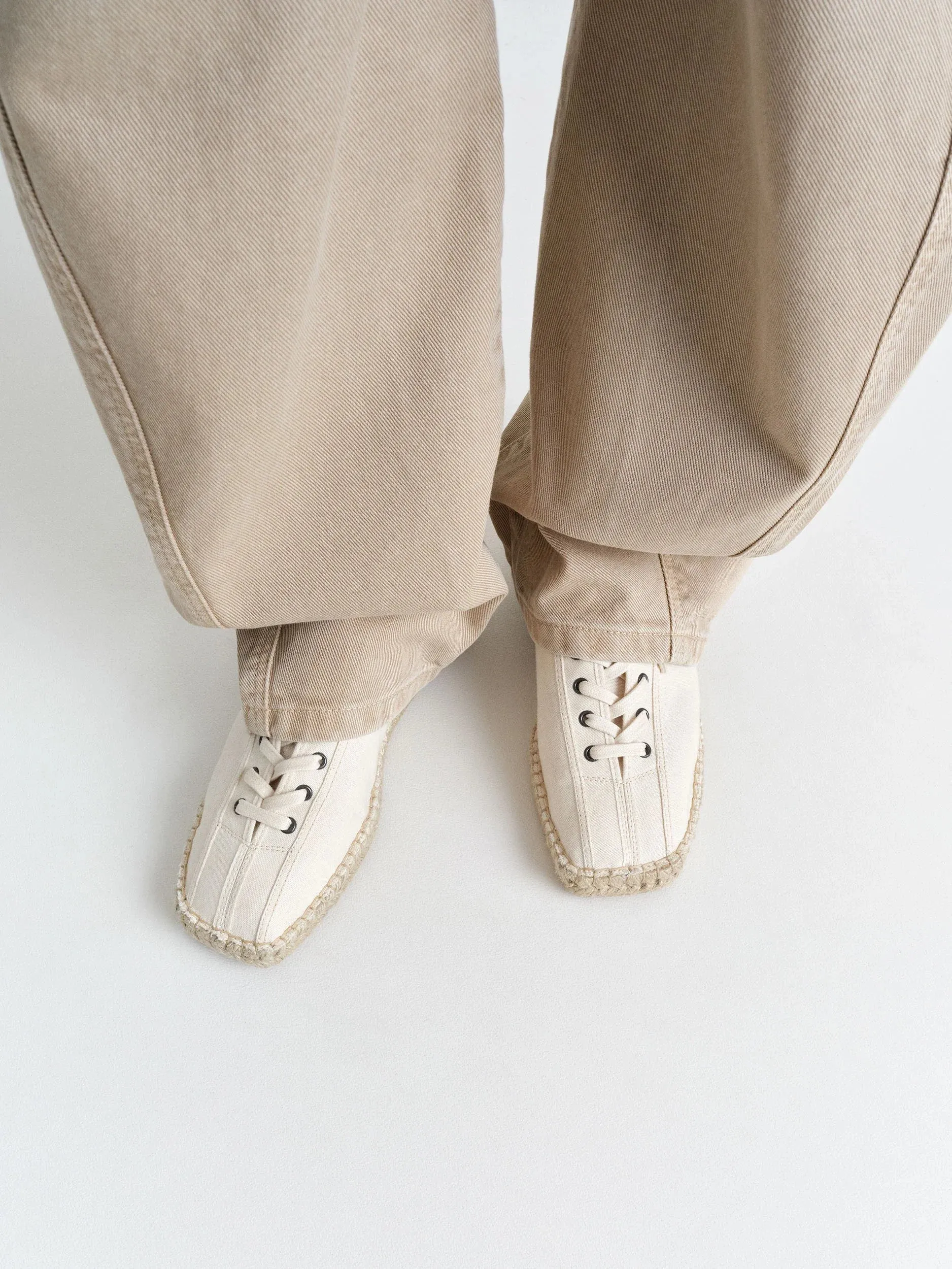 LINOLEUM LACED ESPADRILLES sold by Lemaire product image thumbnail 2