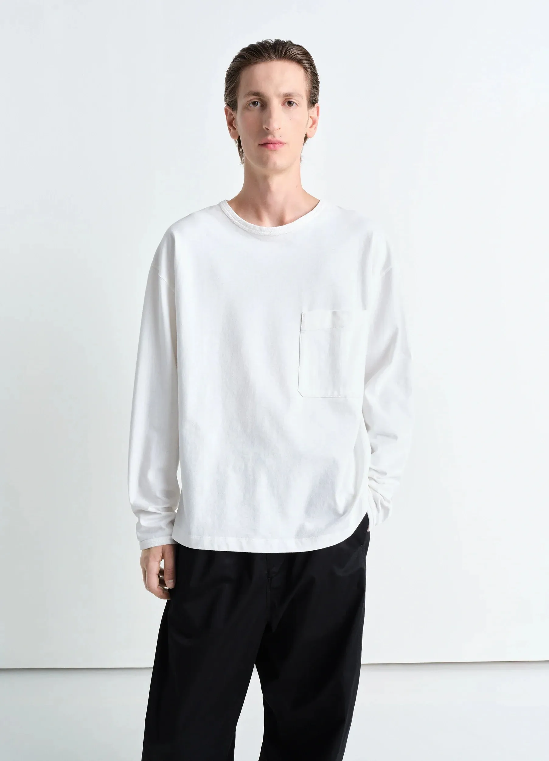BOXY LS T-SHIRT sold by Lemaire