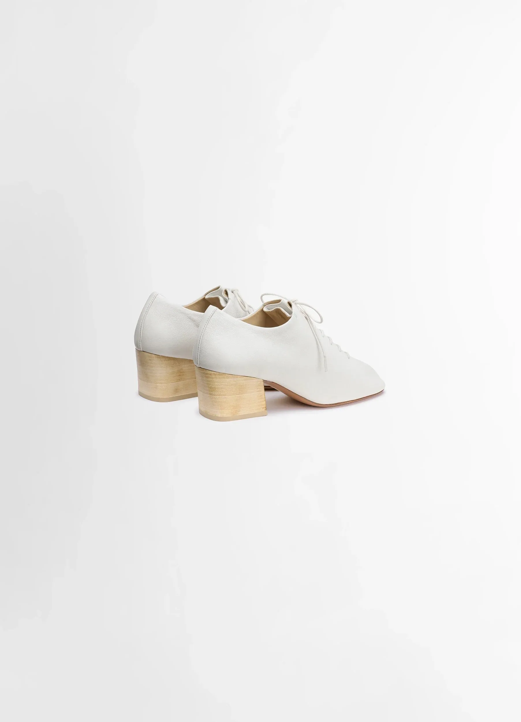 SOURIS CLASSIC DERBIES 55MM HEEL IN LEATHER sold by Lemaire product image thumbnail 4