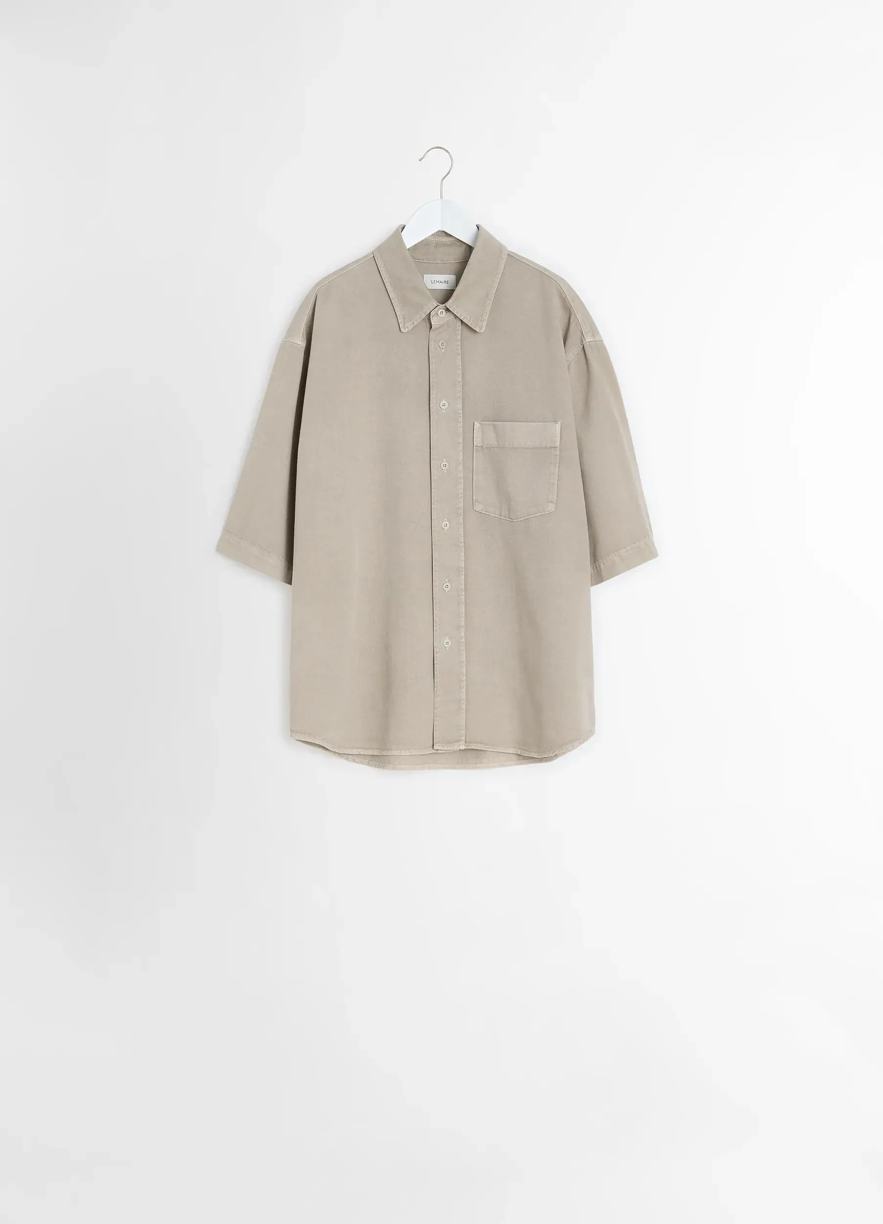 SHORT SLEEVE DENIM SHIRT sold by Lemaire product image thumbnail 4