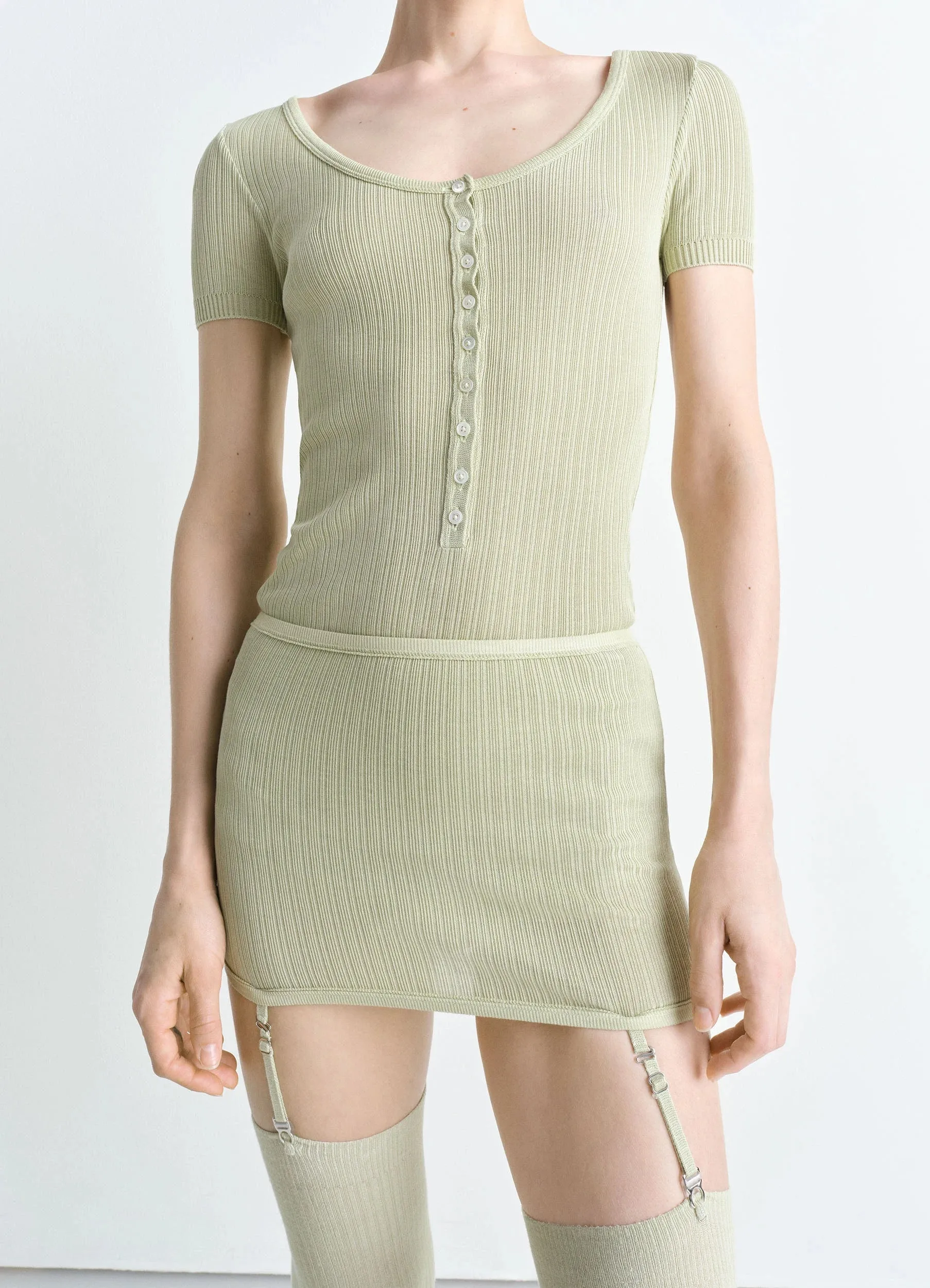 BUTTONED RIB BODY sold by Lemaire
