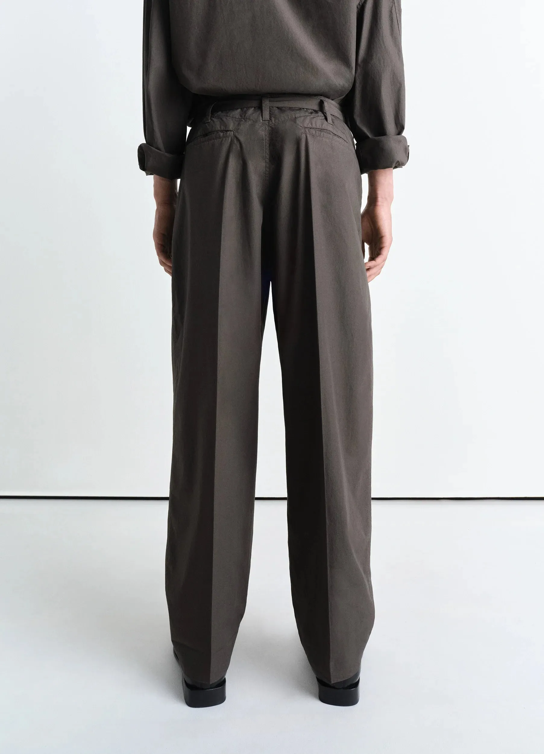 BELTED PLEATED PANTS sold by Lemaire product image thumbnail 3
