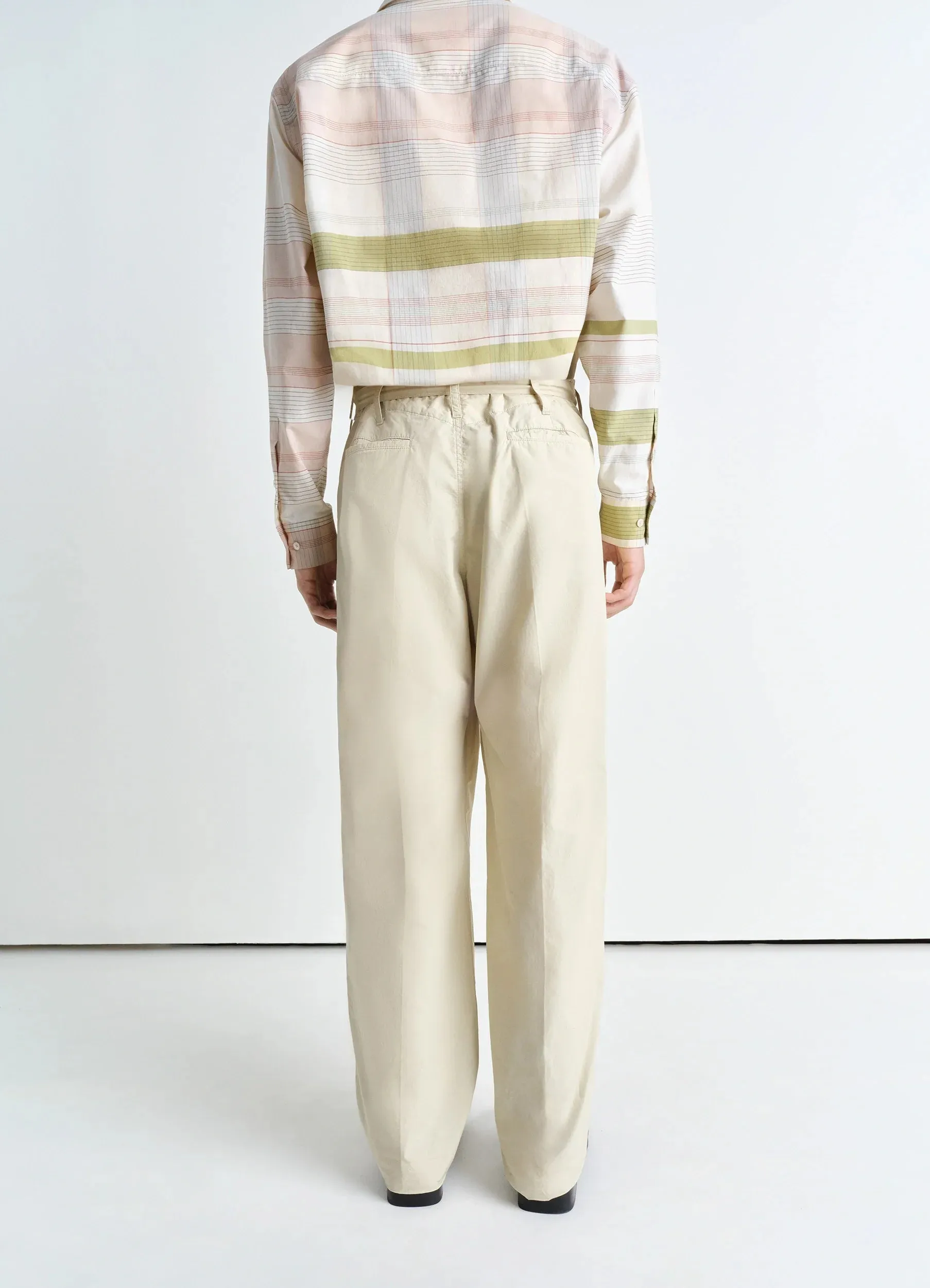 BELTED PLEATED PANTS sold by Lemaire product image thumbnail 3