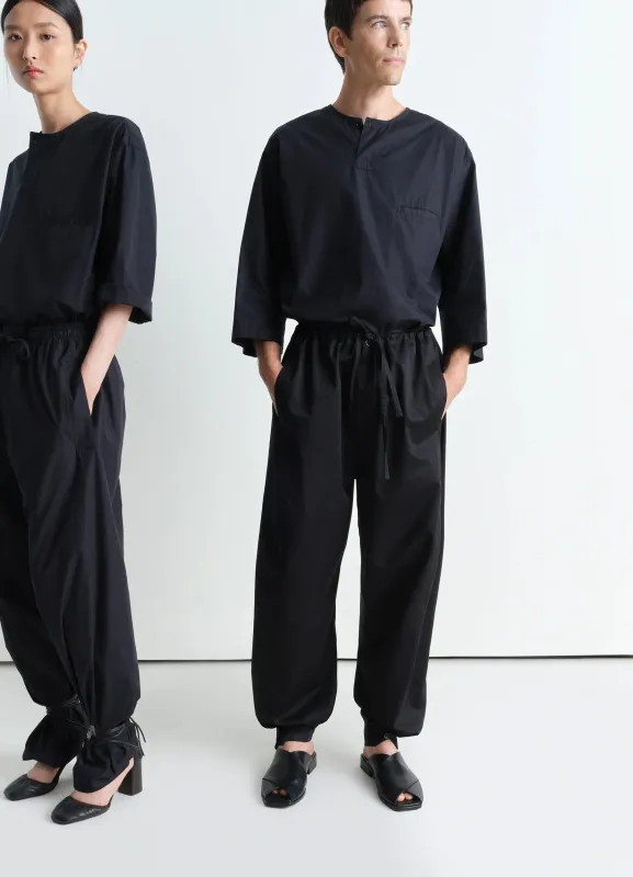 SHORT SLEEVE HENLEY TOP sold by Lemaire