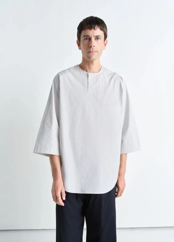 SHORT SLEEVE HENLEY TOP made by Lemaire