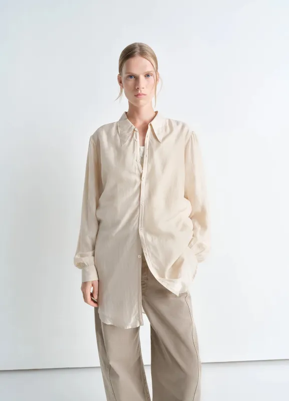 LIGHT POINTED COLLAR SHIRT sold by Lemaire