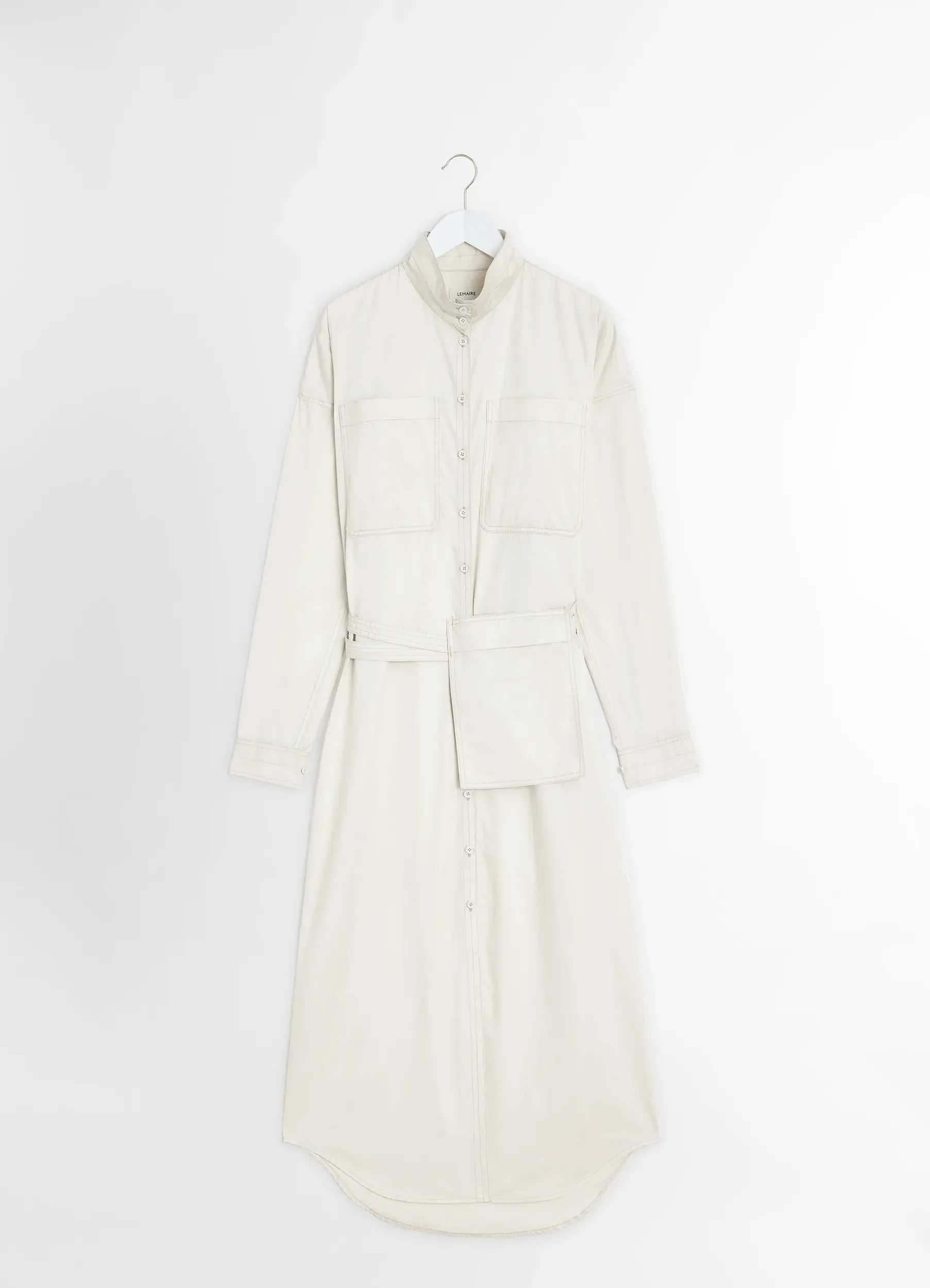 LONG SHIRT DRESS sold by Lemaire product image thumbnail 5