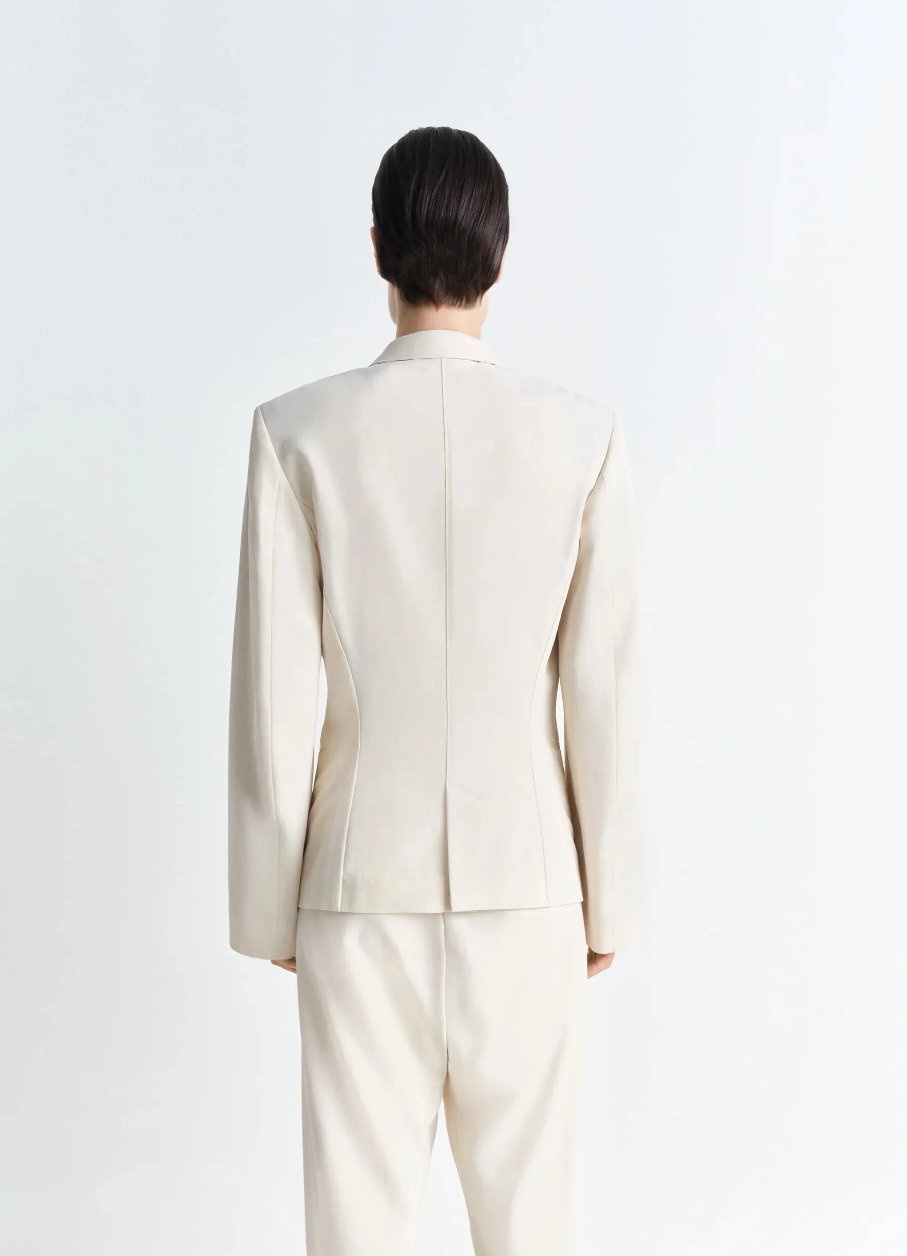 SINGLE-BREASTED FITTED TAILORED JACKET sold by Lemaire product image thumbnail 4