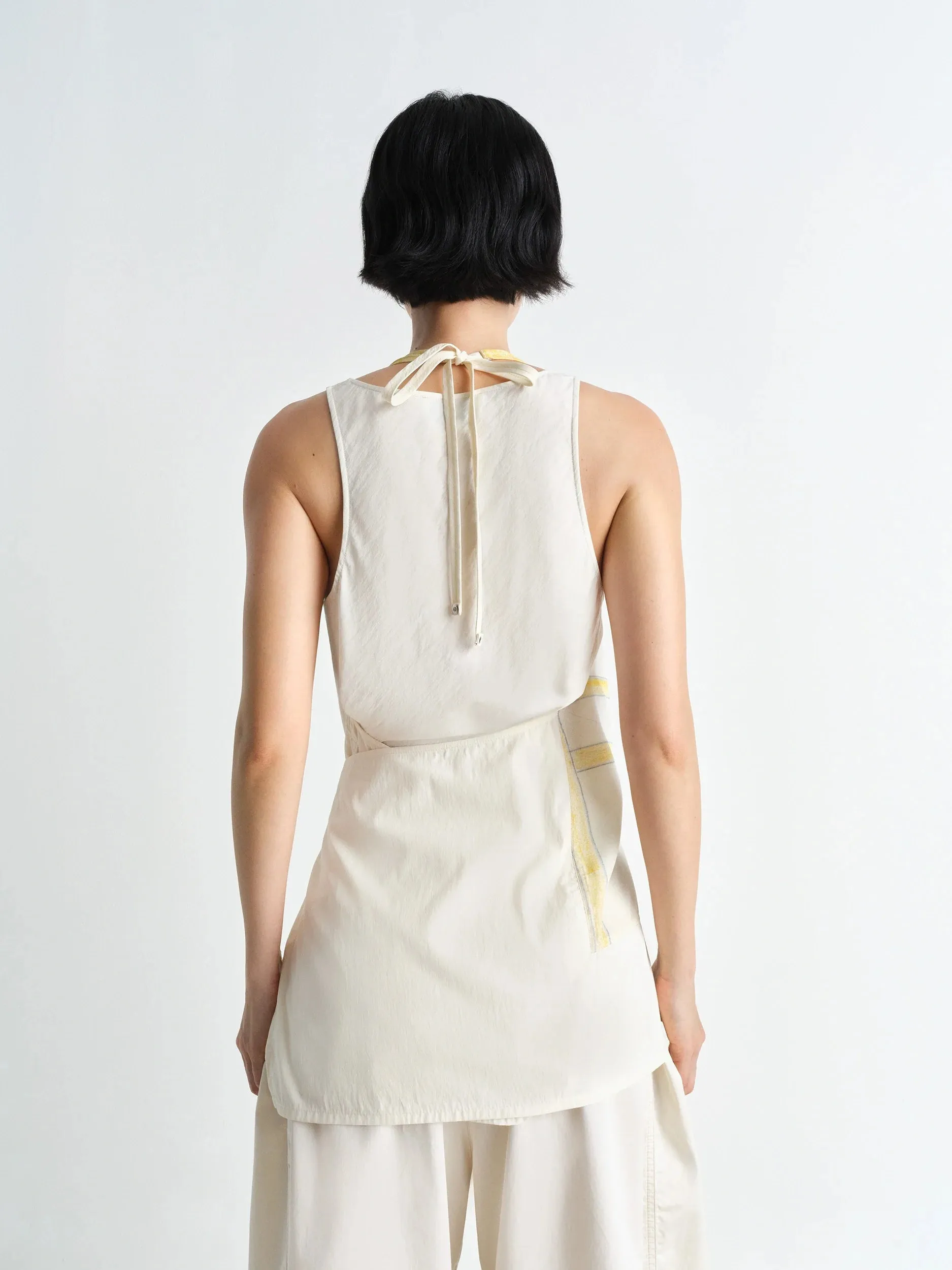 PHILIPPE WEISBECKER APRON TOP sold by Lemaire product image thumbnail 4