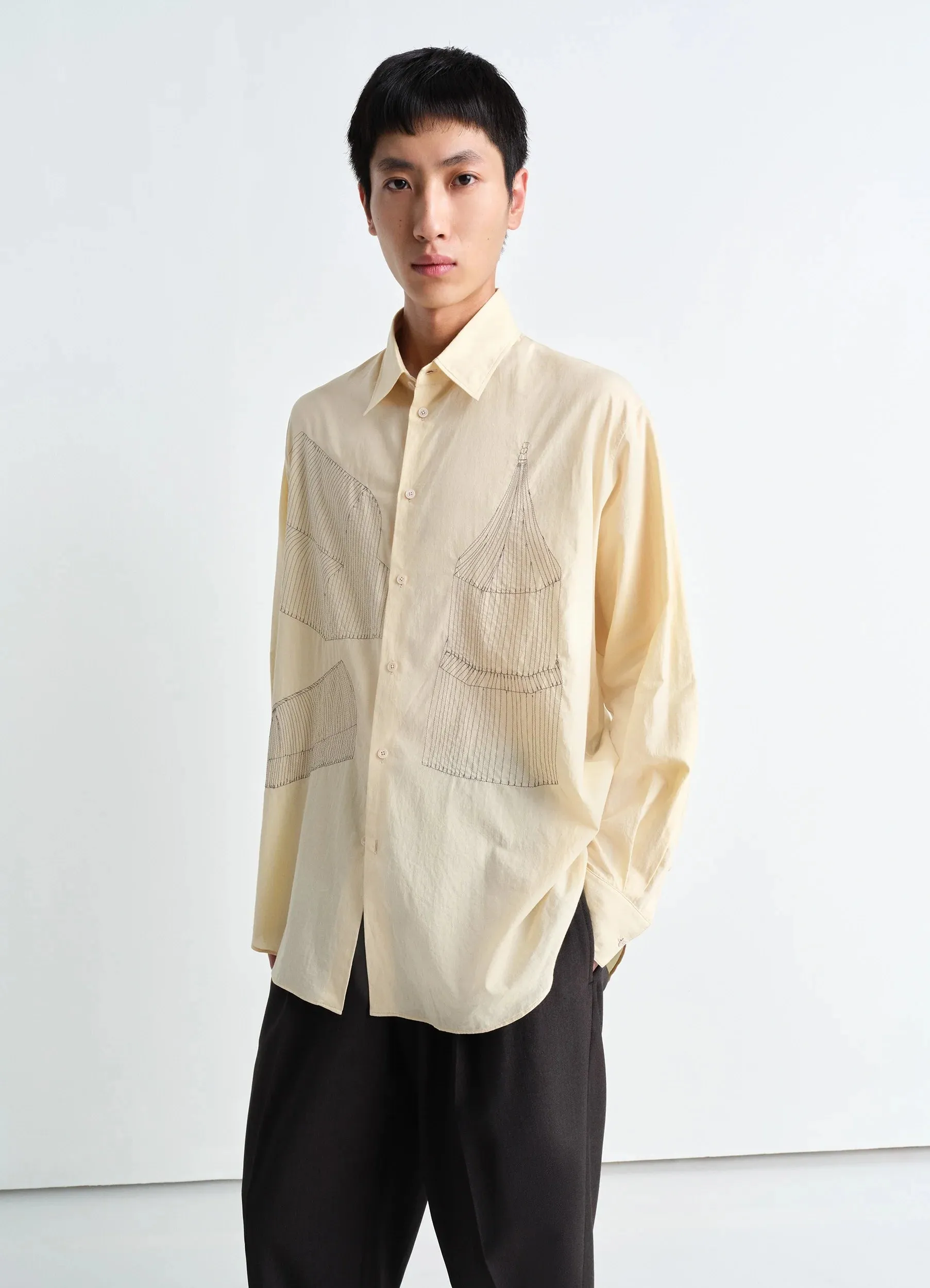 PHILIPPE WEISBECKER RELAXED SHIRT sold by Lemaire product image thumbnail 3