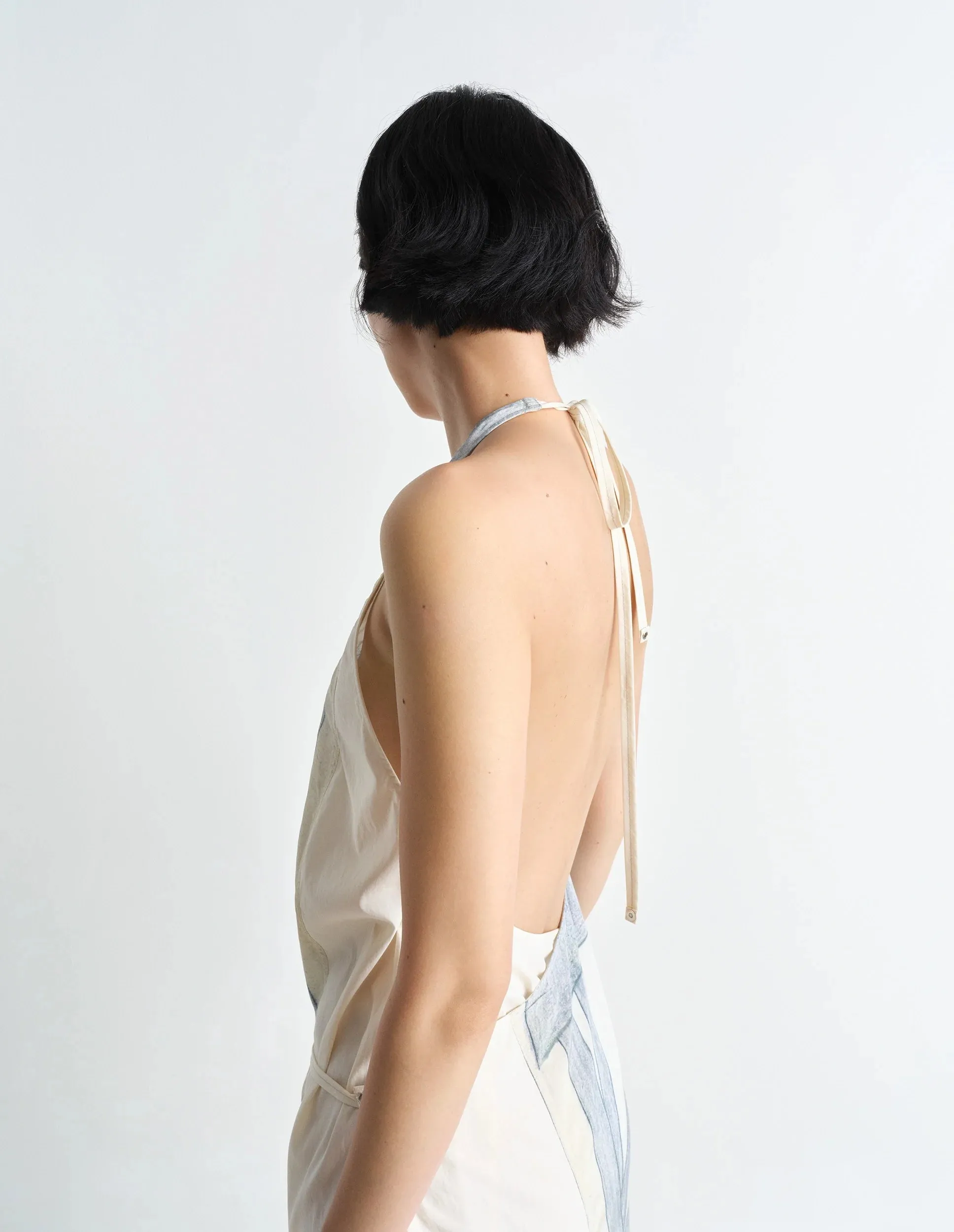 PHILIPPE WEISBECKER APRON DRESS IN VISCOSE sold by Lemaire product image thumbnail 4