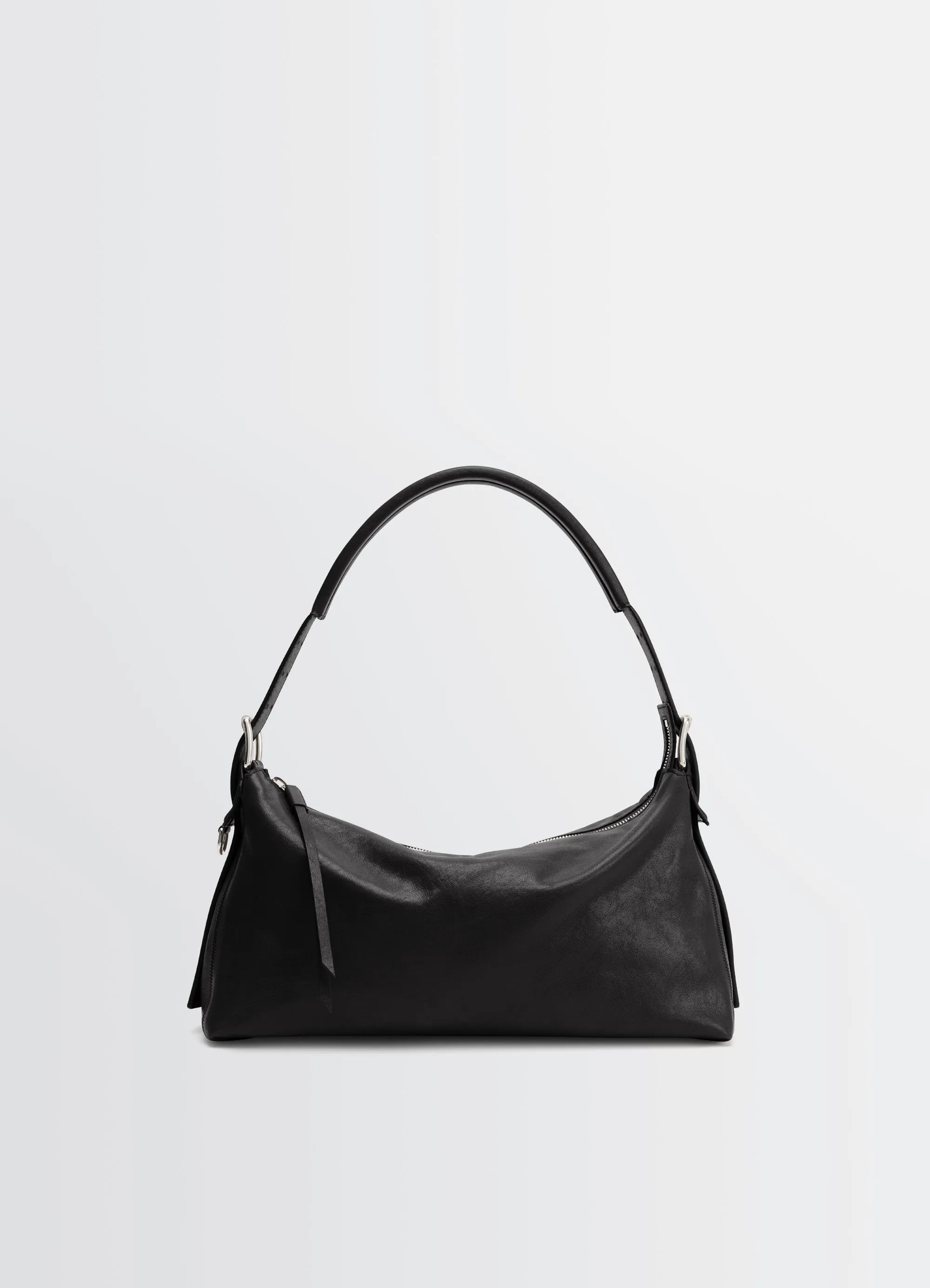 BELTED BAGUETTE BAG IN LEATHER sold by Lemaire