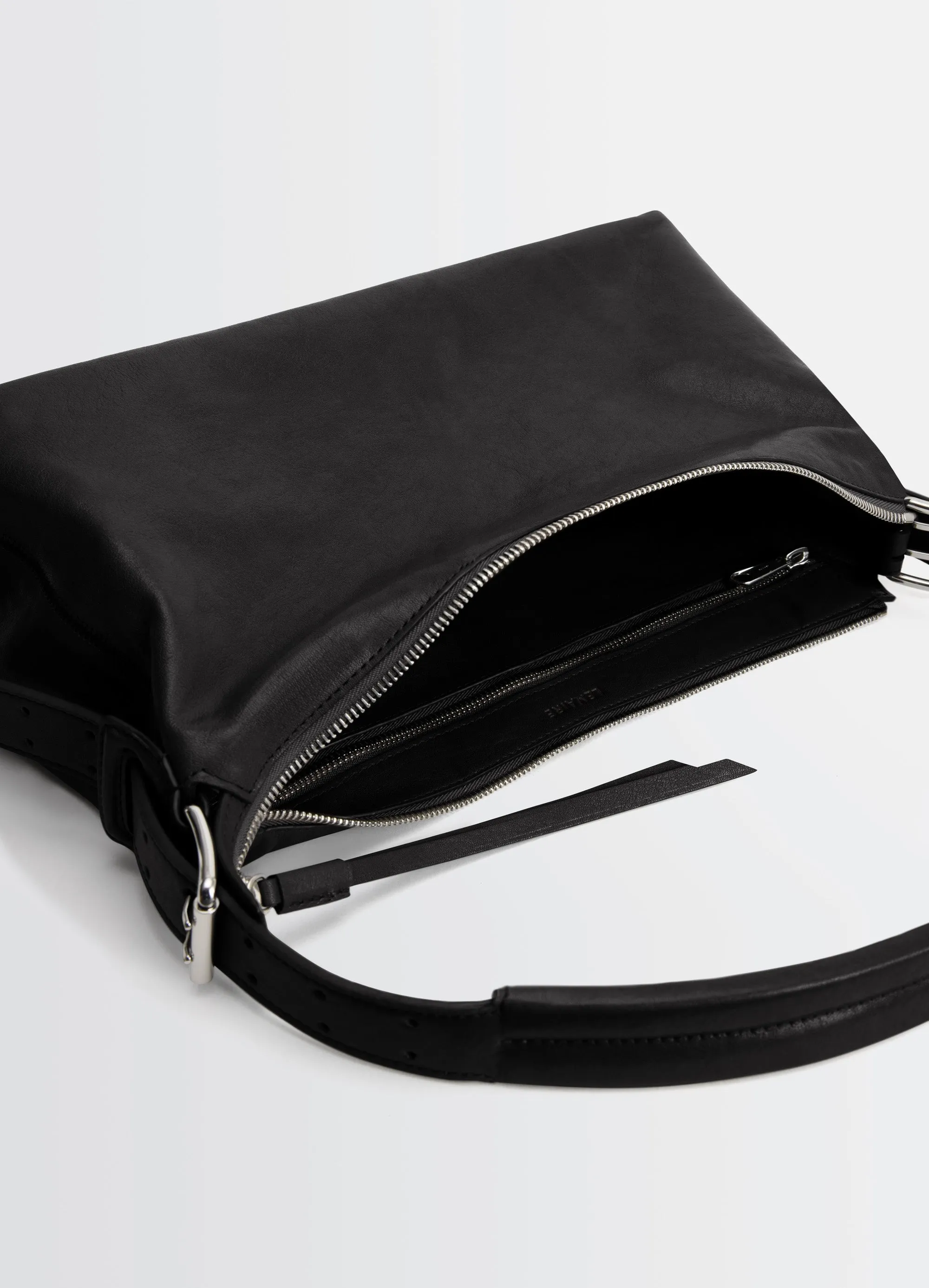 BELTED BAGUETTE BAG IN LEATHER sold by Lemaire product image thumbnail 5