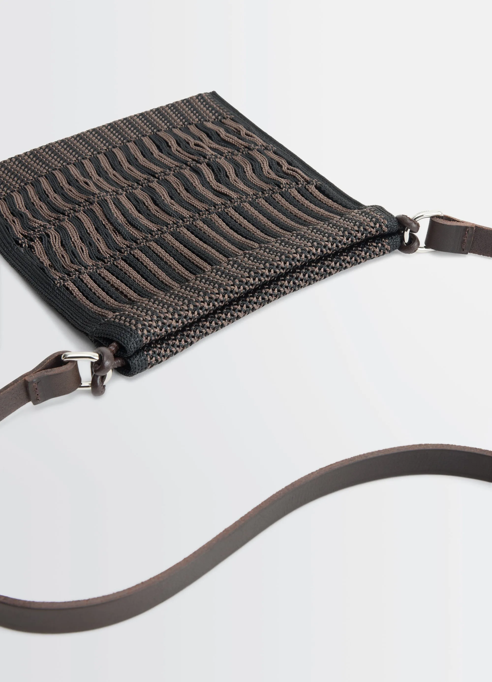 MINI CROSSBODY FILT NET BAG IN NYLON NET sold by Lemaire product image thumbnail 4