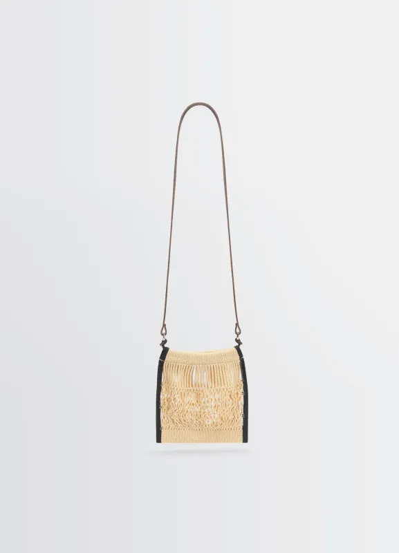 MINI CROSSBODY FILT NET BAG sold by Lemaire