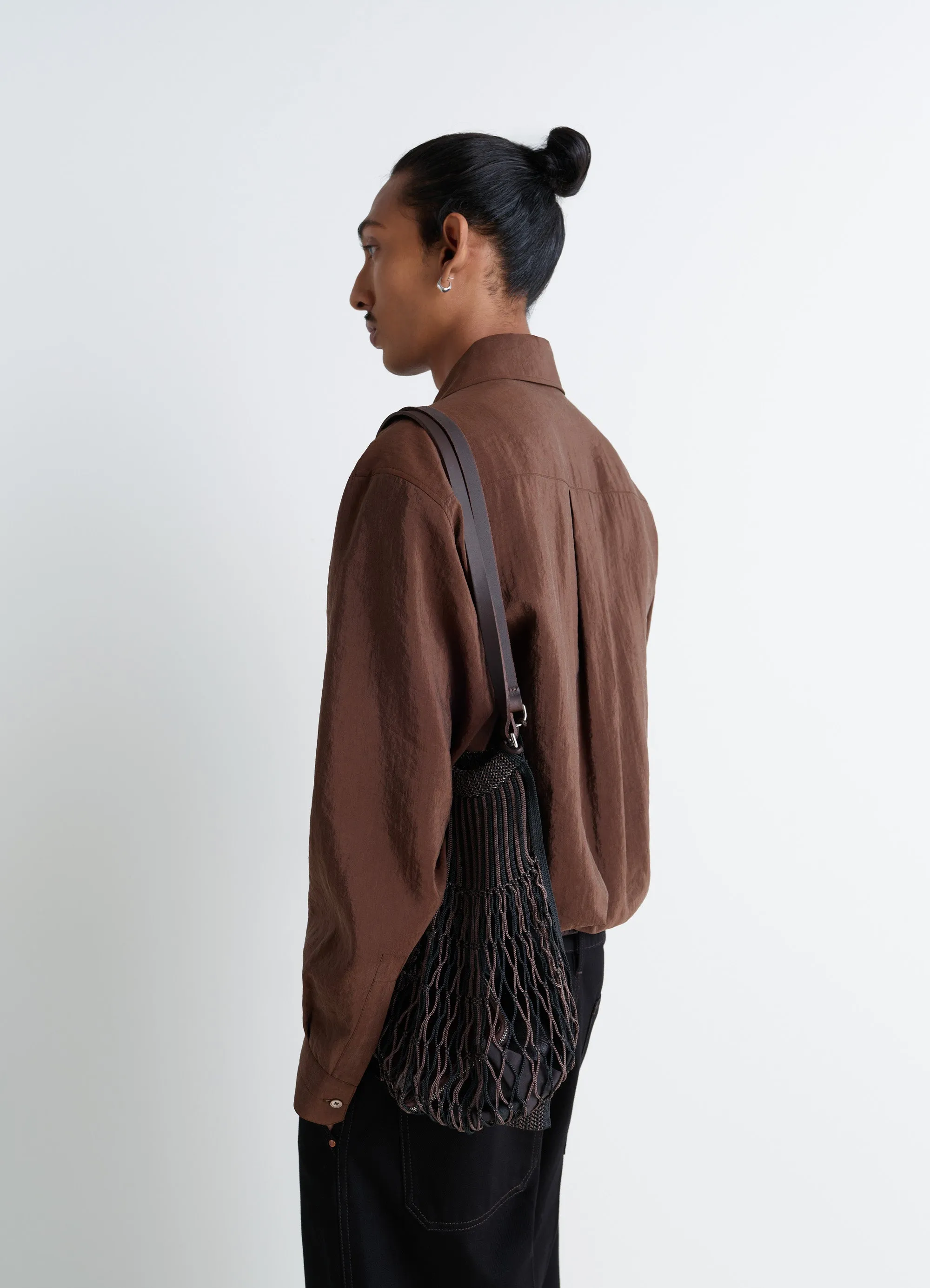 MEDIUM FILT NET SHOPPING BAG IN NYLON NET sold by Lemaire product image thumbnail 3