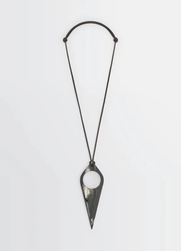 AUBOCK MAGNIFYING GLASS NECKLACE made by Lemaire