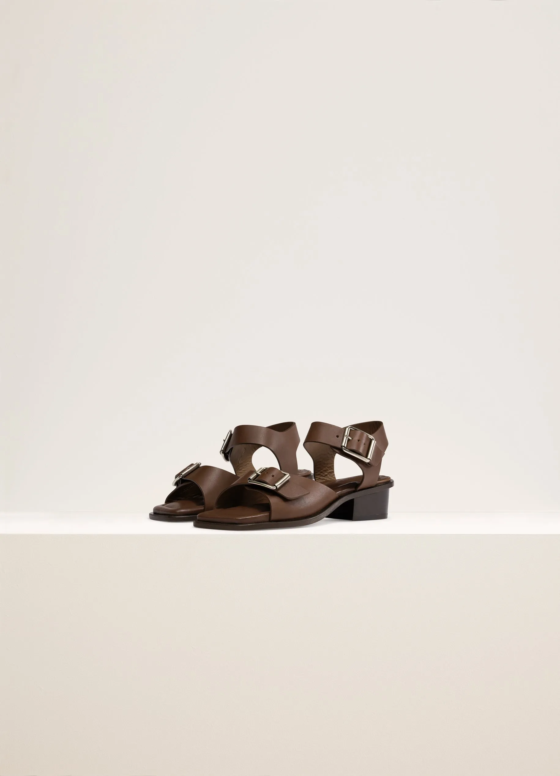 SQUARE HEELED SANDALS WITH STRAPS 35 sold by Lemaire product image thumbnail 2