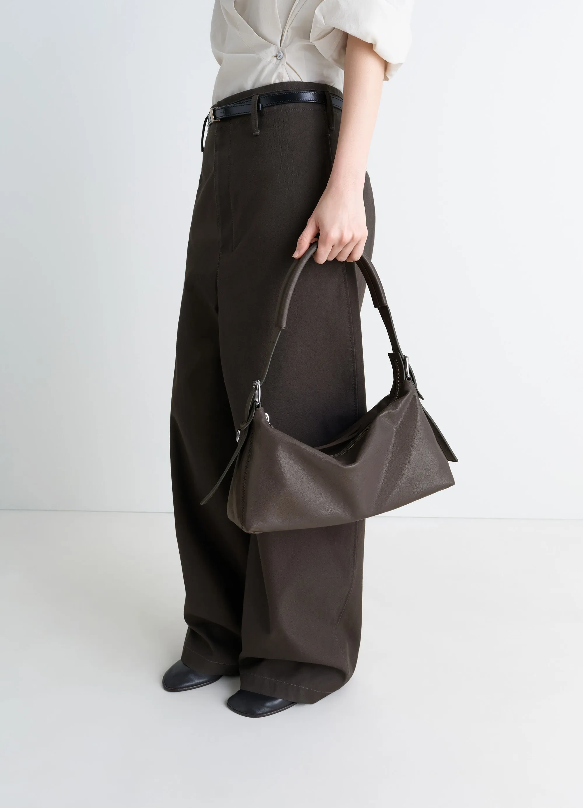 BELTED BAGUETTE BAG IN LEATHER sold by Lemaire product image thumbnail 3