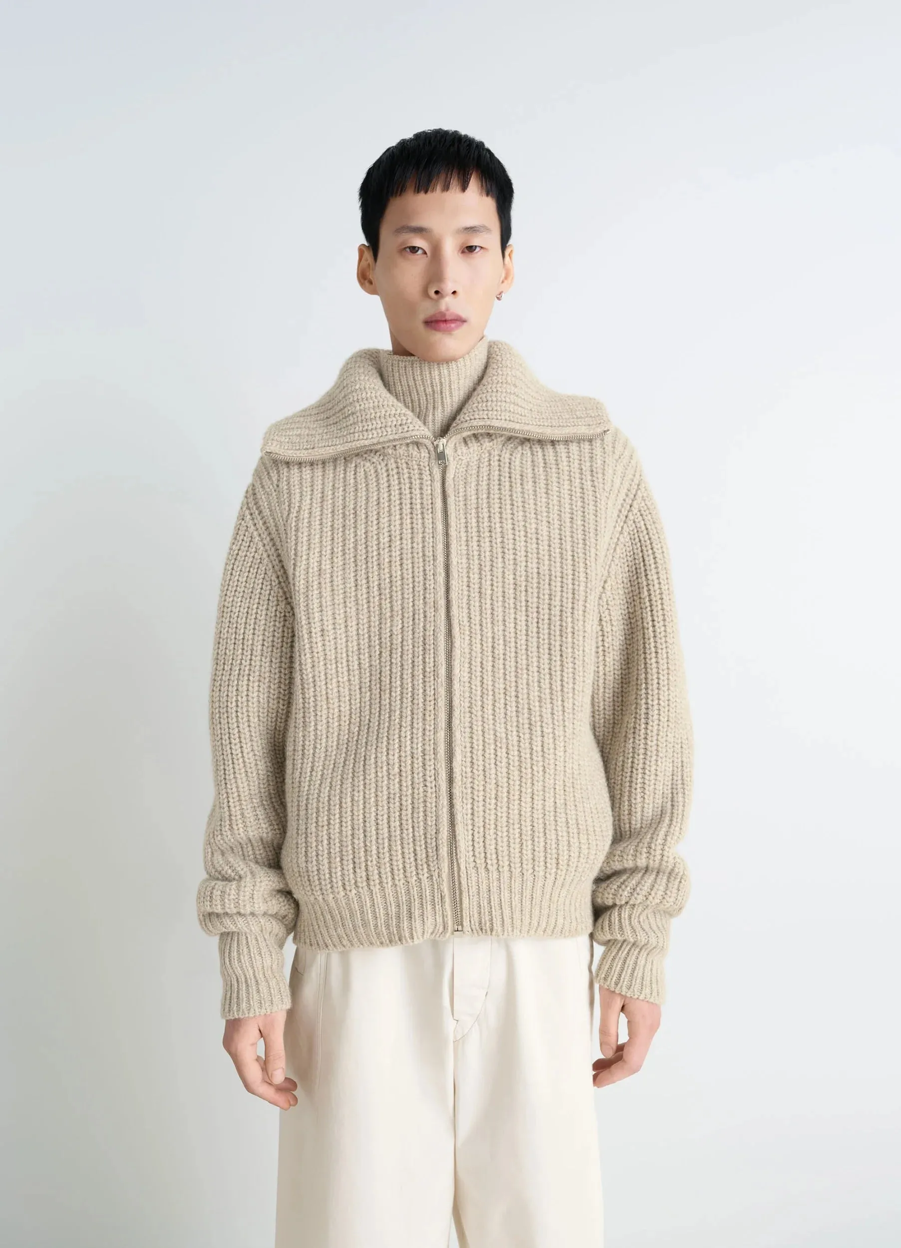 ZIPPED CARDIGAN sold by Lemaire