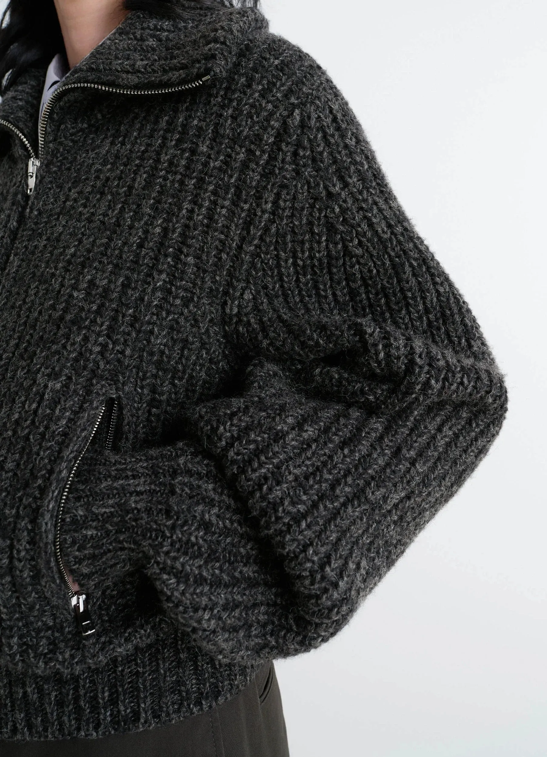 ZIPPED CARDIGAN sold by Lemaire product image thumbnail 4