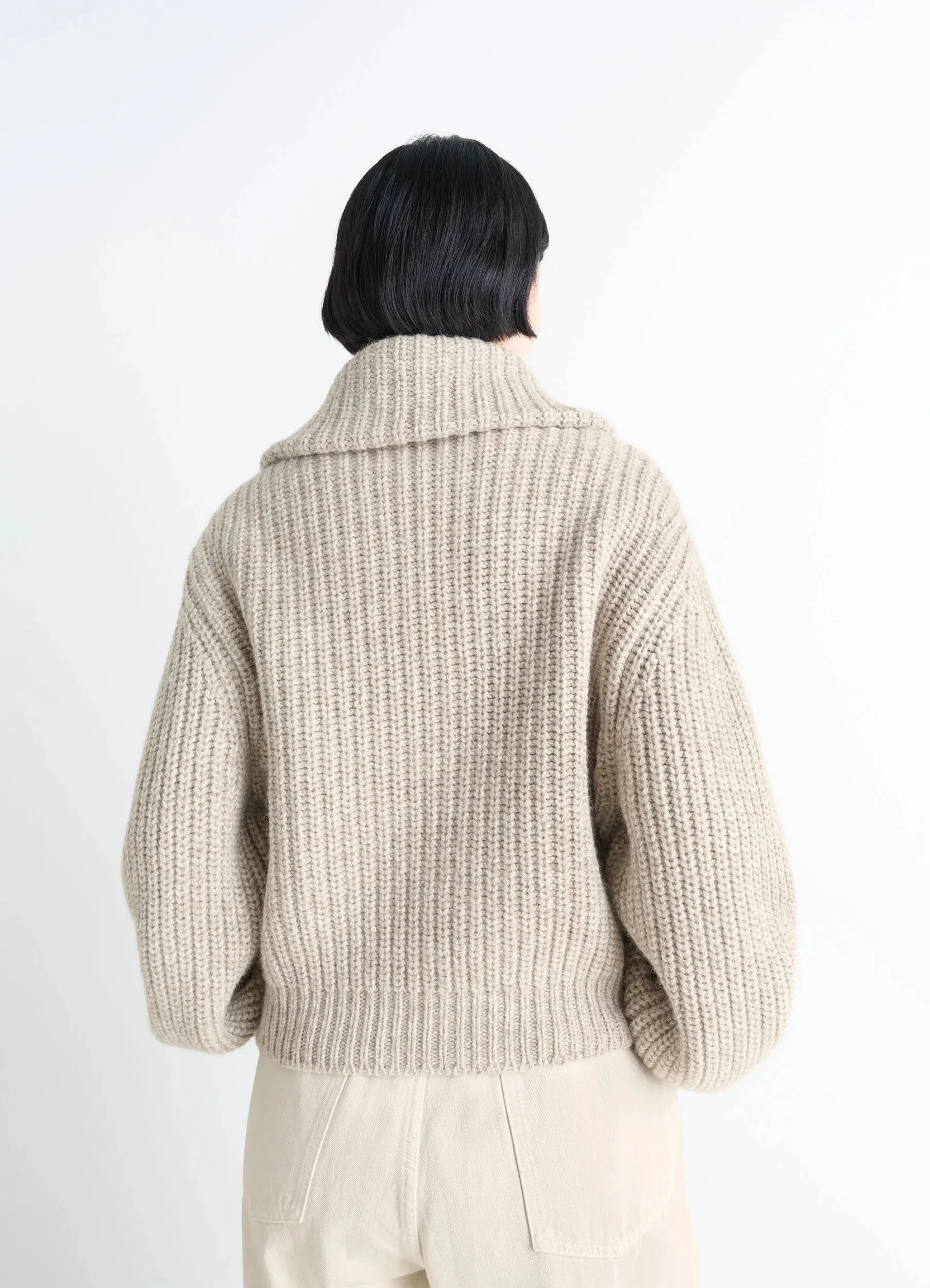 ZIPPED CARDIGAN IN YAK ALPACA sold by Lemaire product image thumbnail 5
