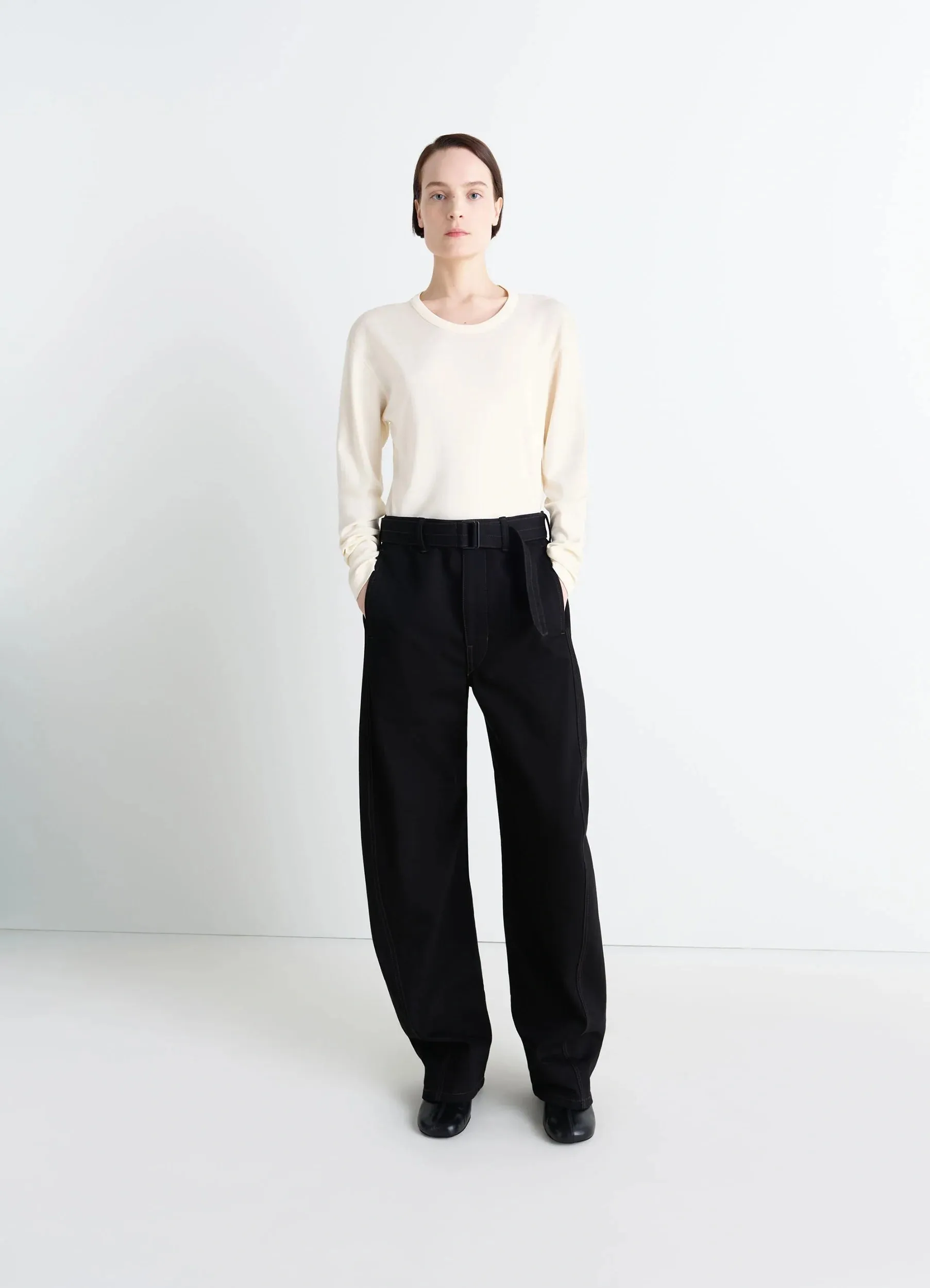 RIB LONG SLEEVE TOP sold by Lemaire product image thumbnail 2