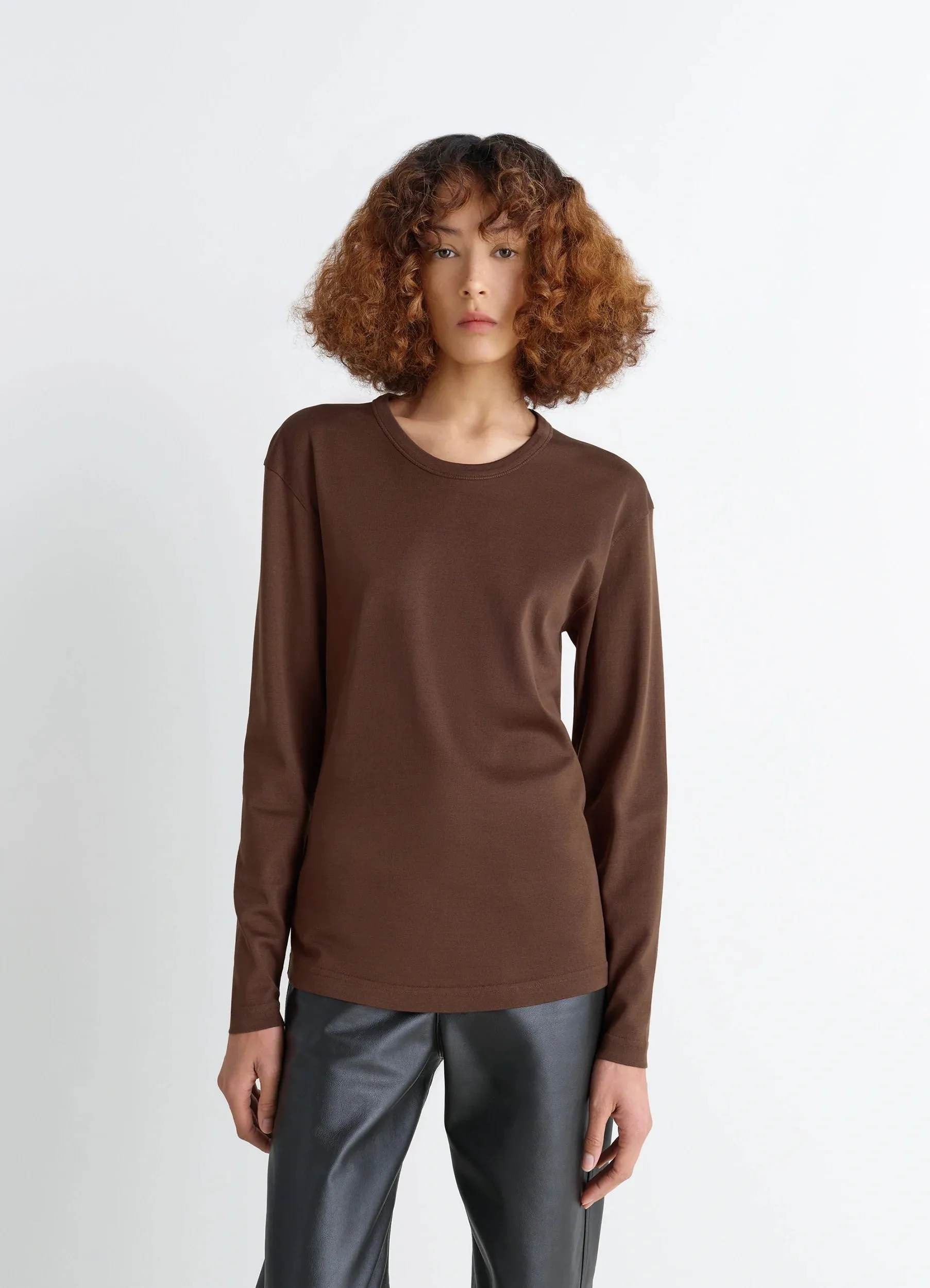 RIB LONG SLEEVE TOP sold by Lemaire