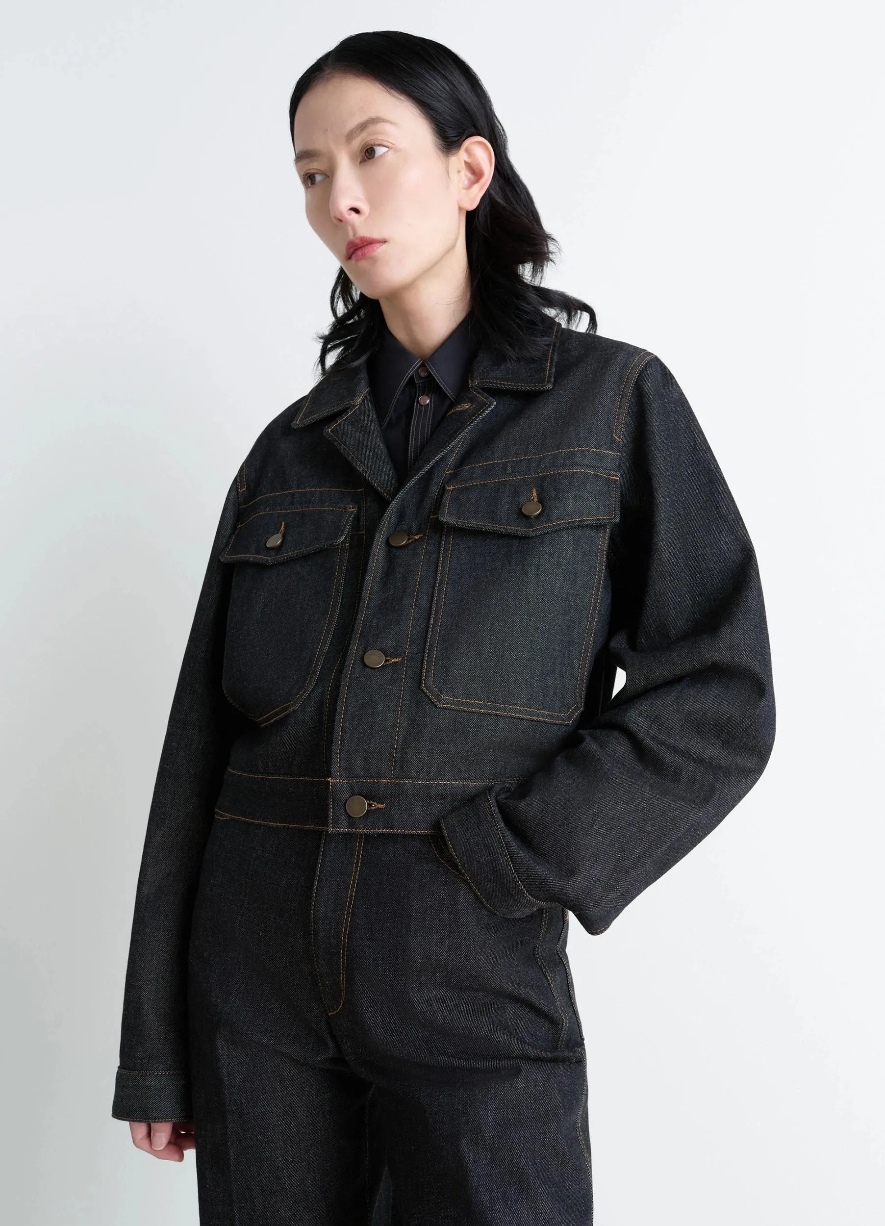 CROPPED BLOUSON sold by Lemaire