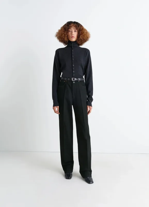 HIGH WAISTED STRAIGHT PANTS sold by Lemaire