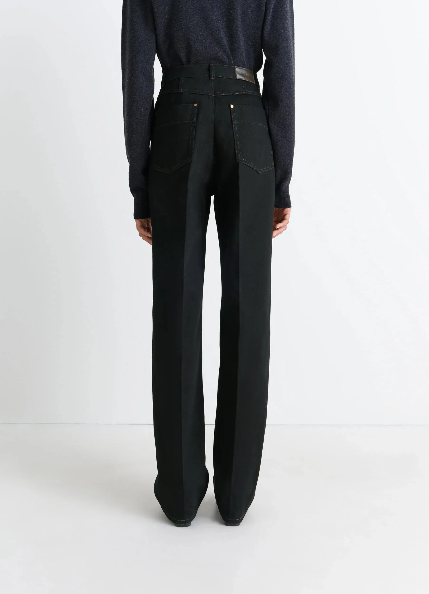 HIGH WAISTED STRAIGHT PANTS sold by Lemaire product image thumbnail 4