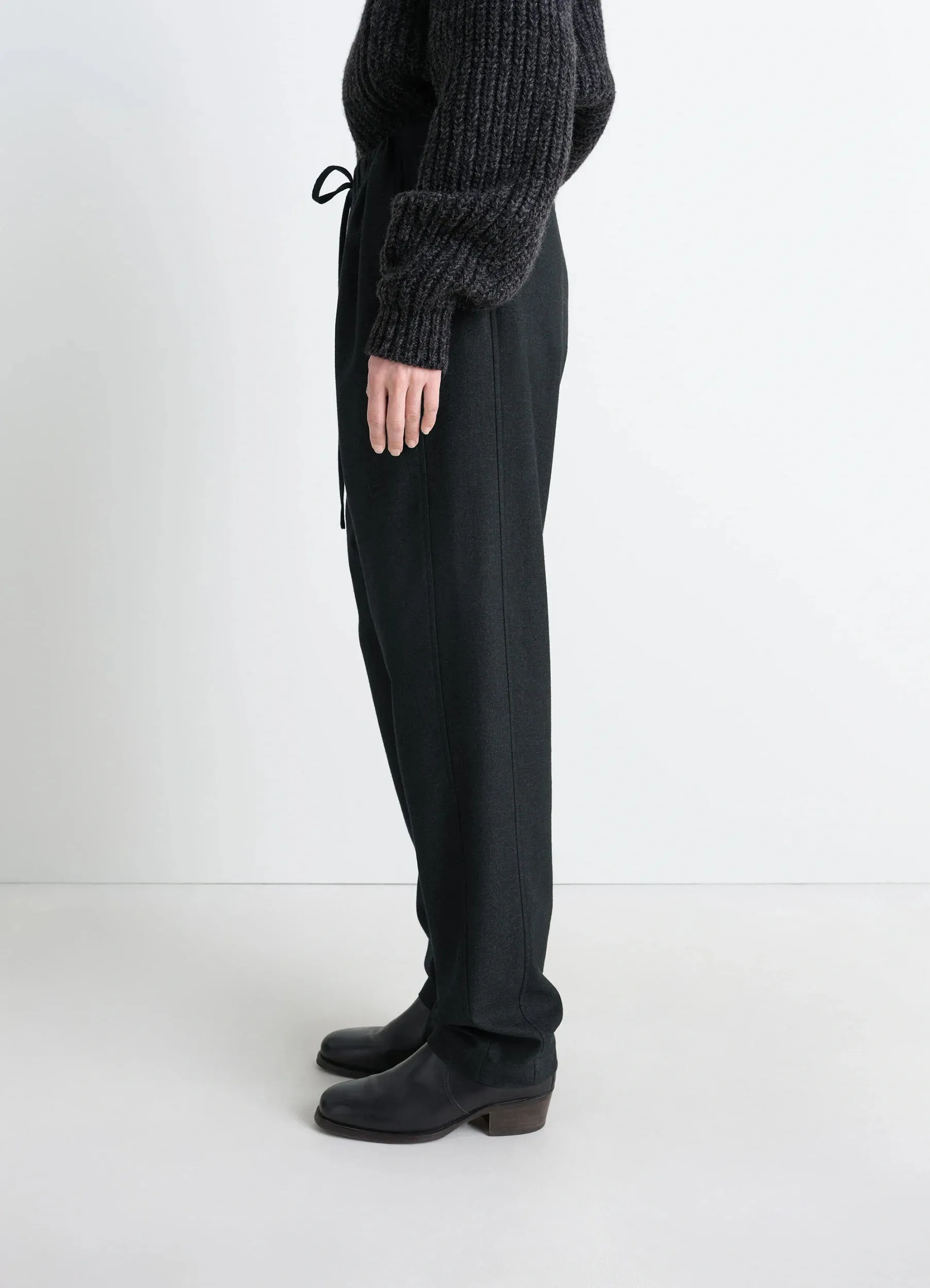 DRAWSTRING PANTS IN CASHMERE sold by Lemaire product image thumbnail 4