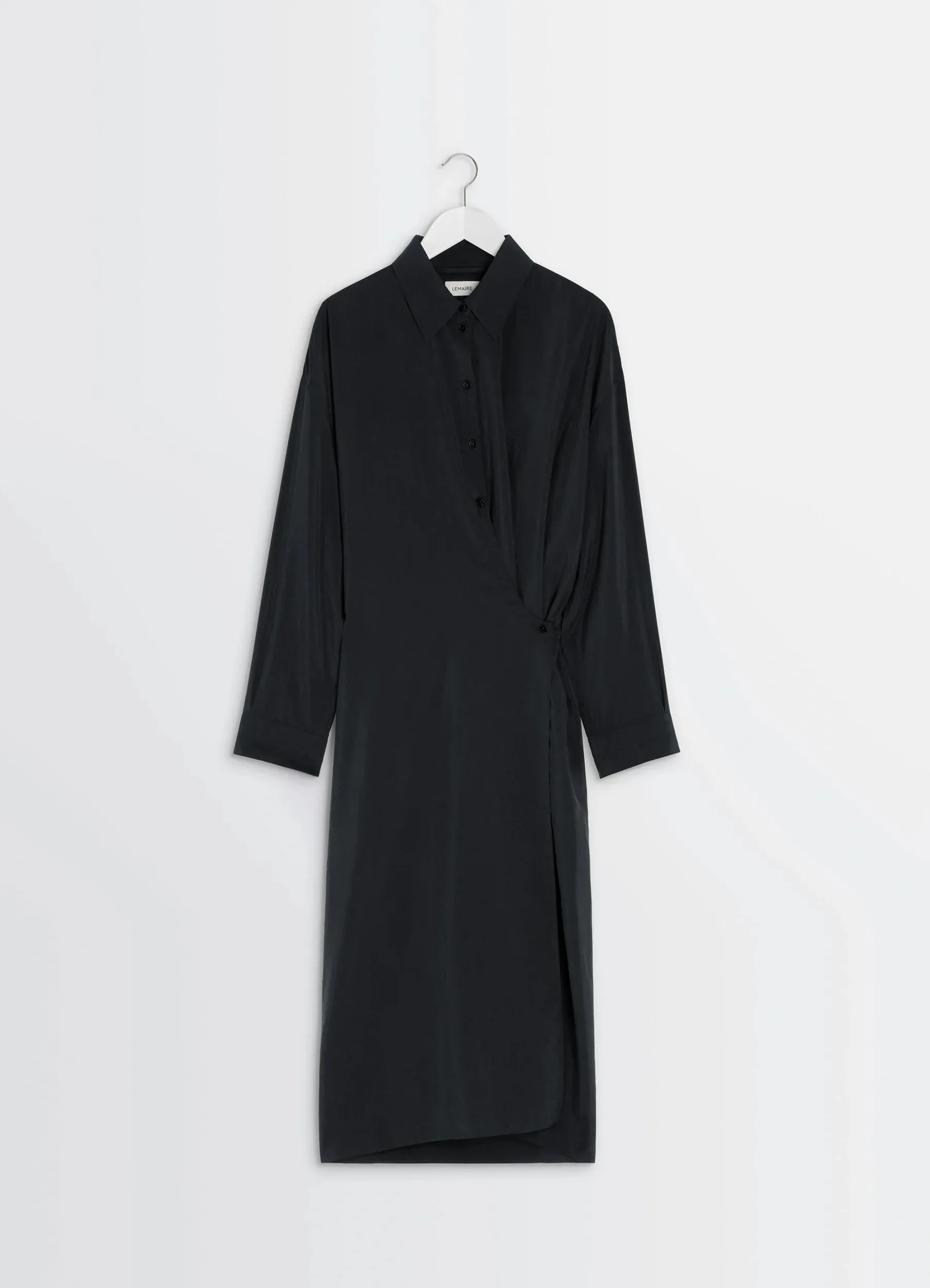 STRAIGHT COLLAR TWISTED DRESS sold by Lemaire product image thumbnail 5