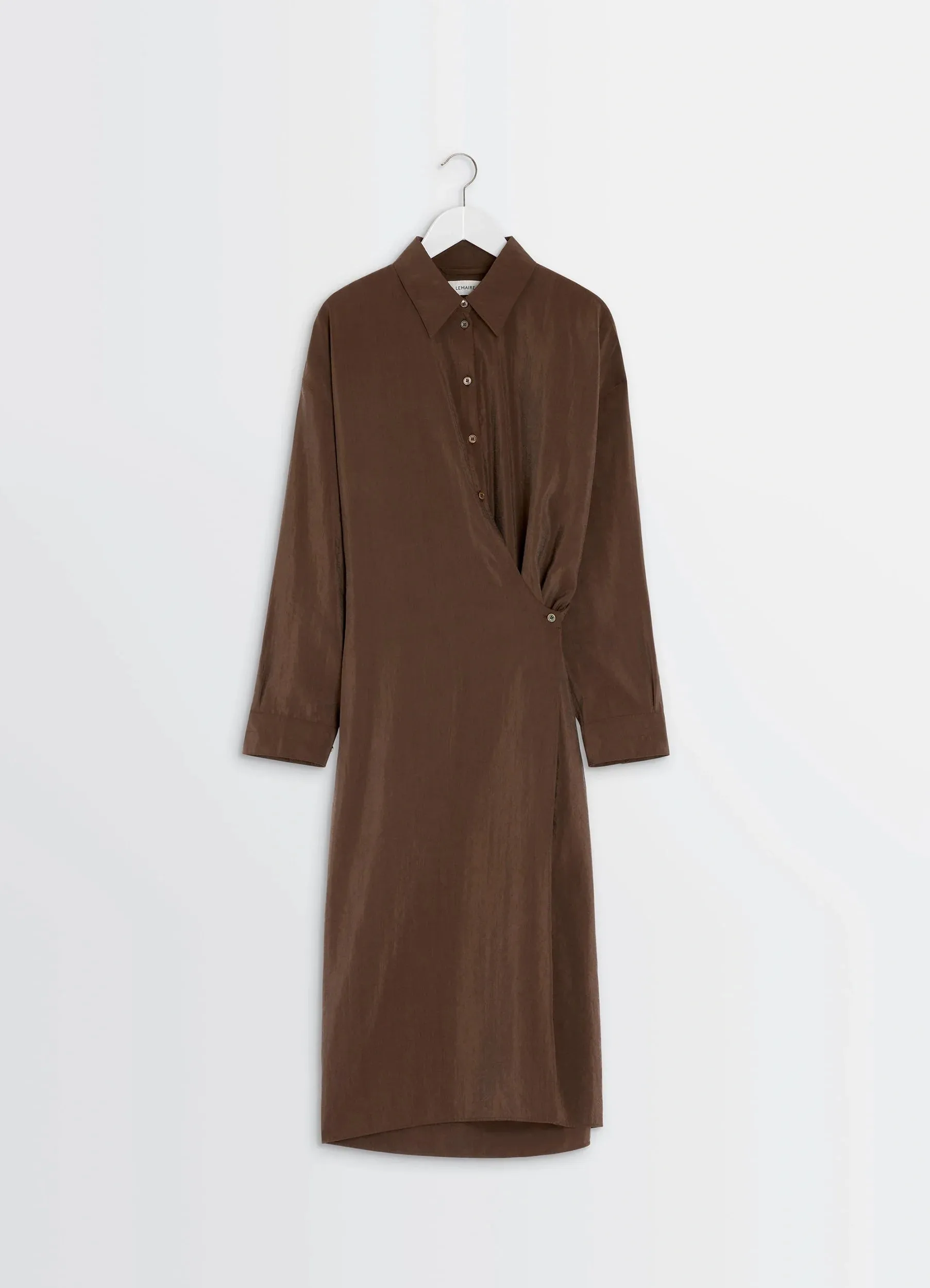 STRAIGHT COLLAR TWISTED DRESS sold by Lemaire product image thumbnail 4