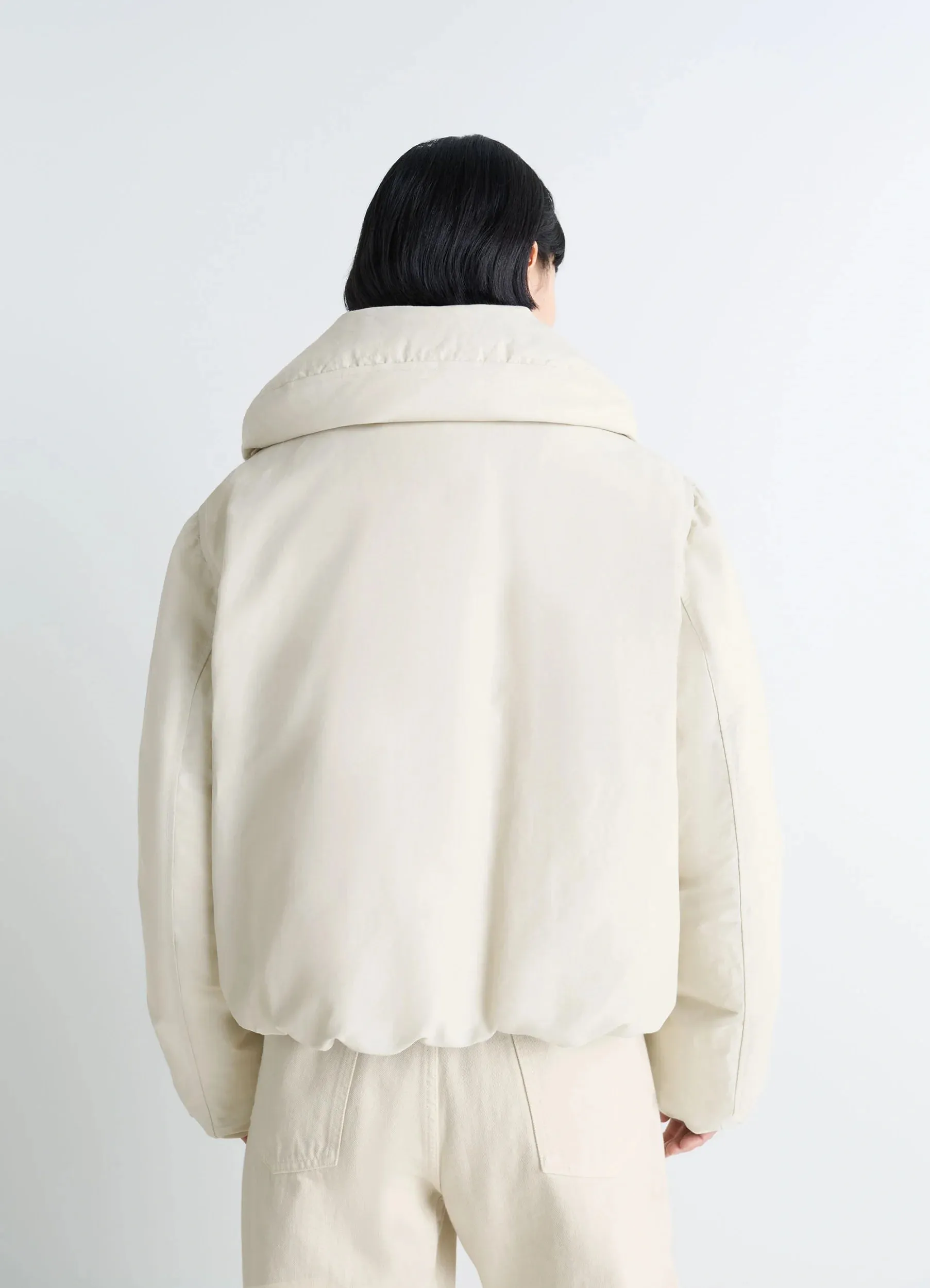 SHORT PUFFER BLOUSON sold by Lemaire product image thumbnail 4