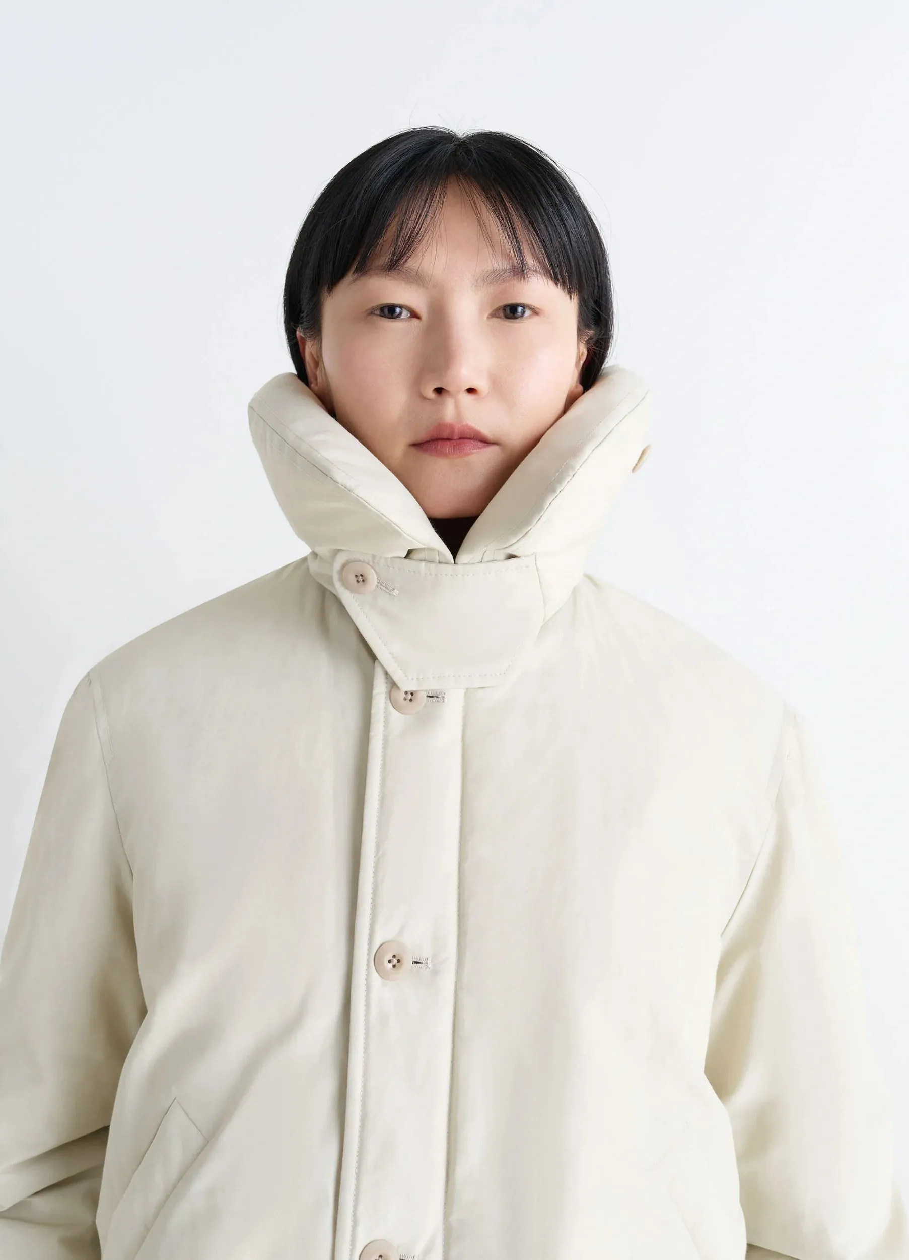 SHORT PUFFER BLOUSON sold by Lemaire product image thumbnail 5