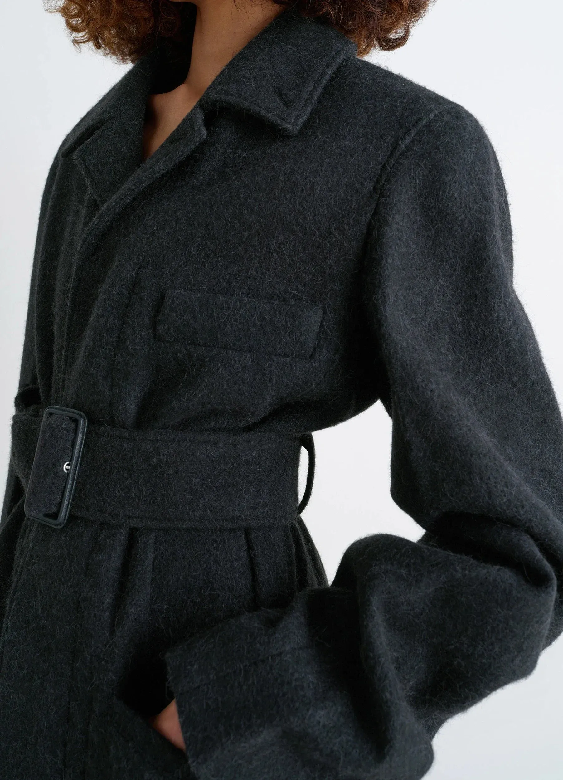 BELTED TAILORED COAT sold by Lemaire product image thumbnail 3