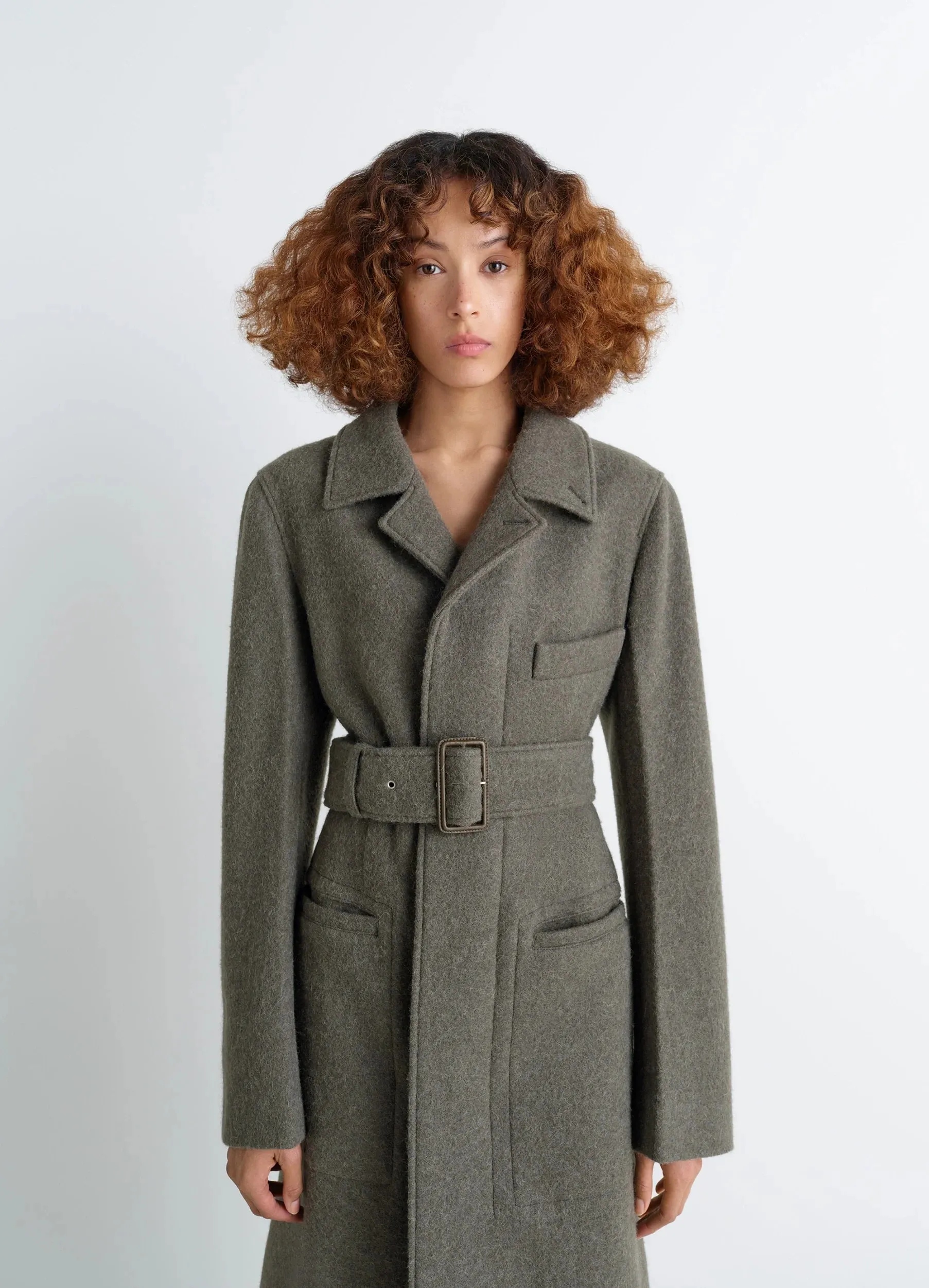 BELTED TAILORED COAT sold by Lemaire product image thumbnail 3