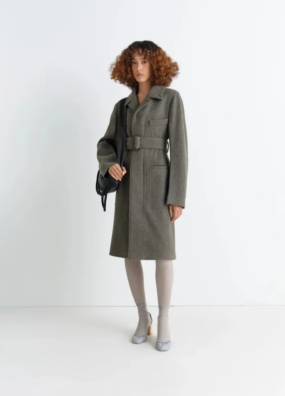 BELTED TAILORED COAT sold by Lemaire